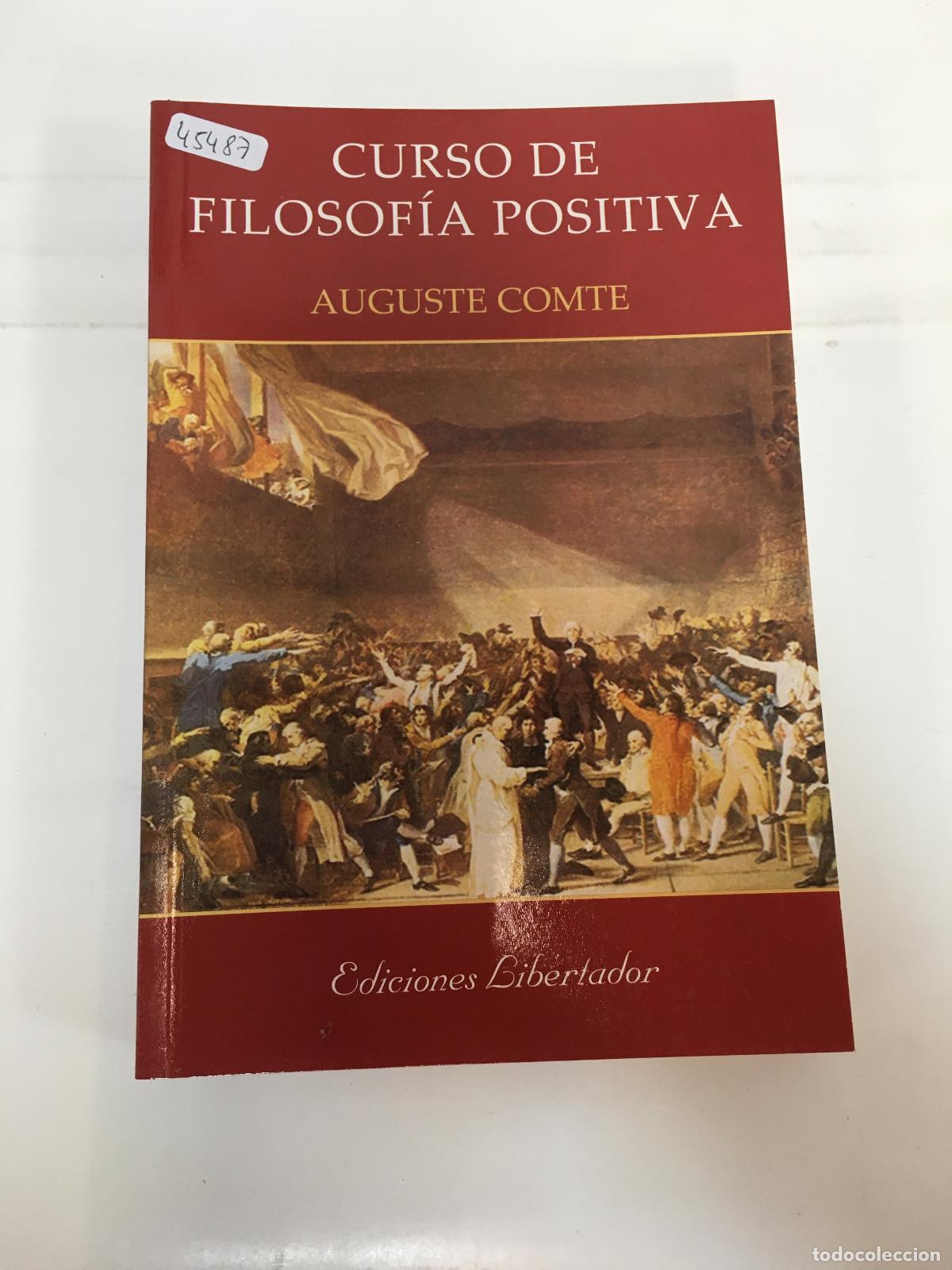 Libros: curso de filosofia positiva - Auguste Comte - Foto 1