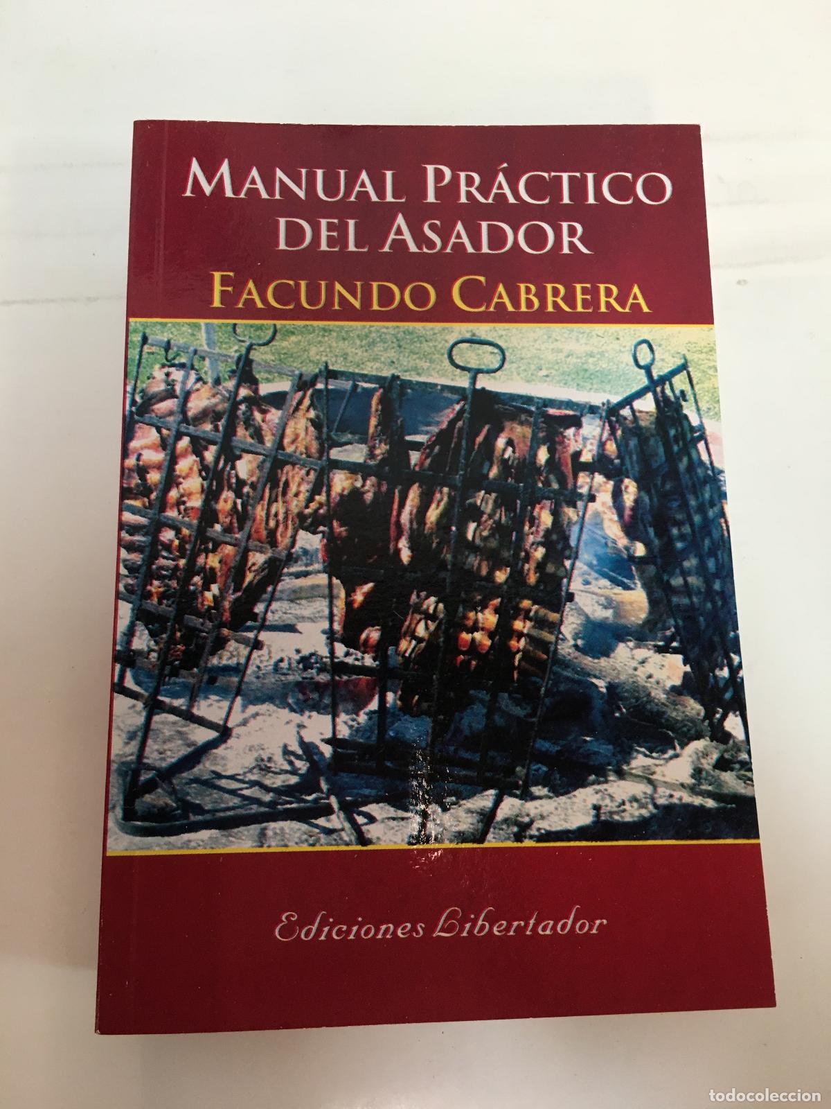 Libros: manual practico del asador - Cabrera Facundo - Foto 1