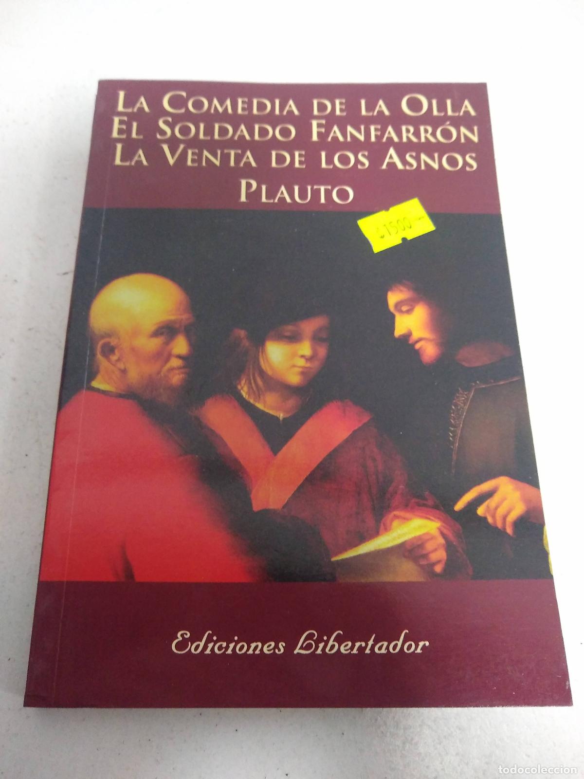 Libros: comedia de la olla el soldado fanfarron venta de los asno - Plauto - Foto 1