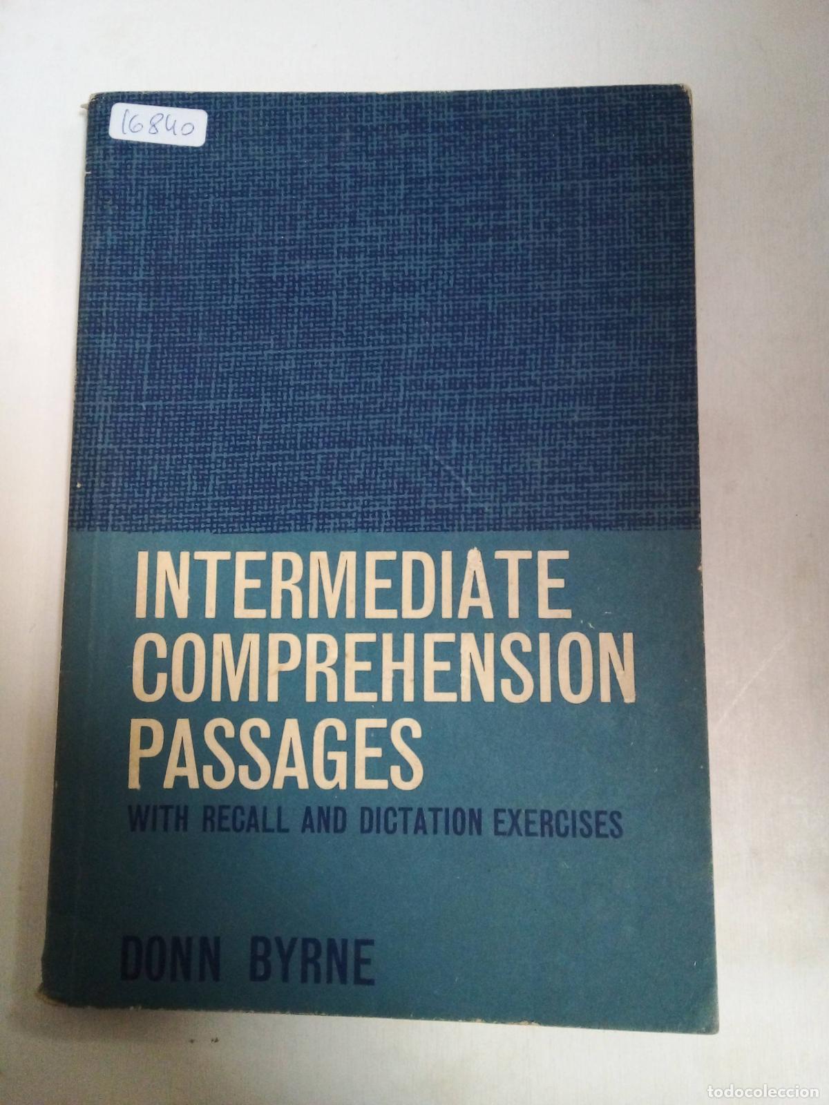 Libros: Intermediate Comprehsension Passages - Donn Byrne - Foto 1