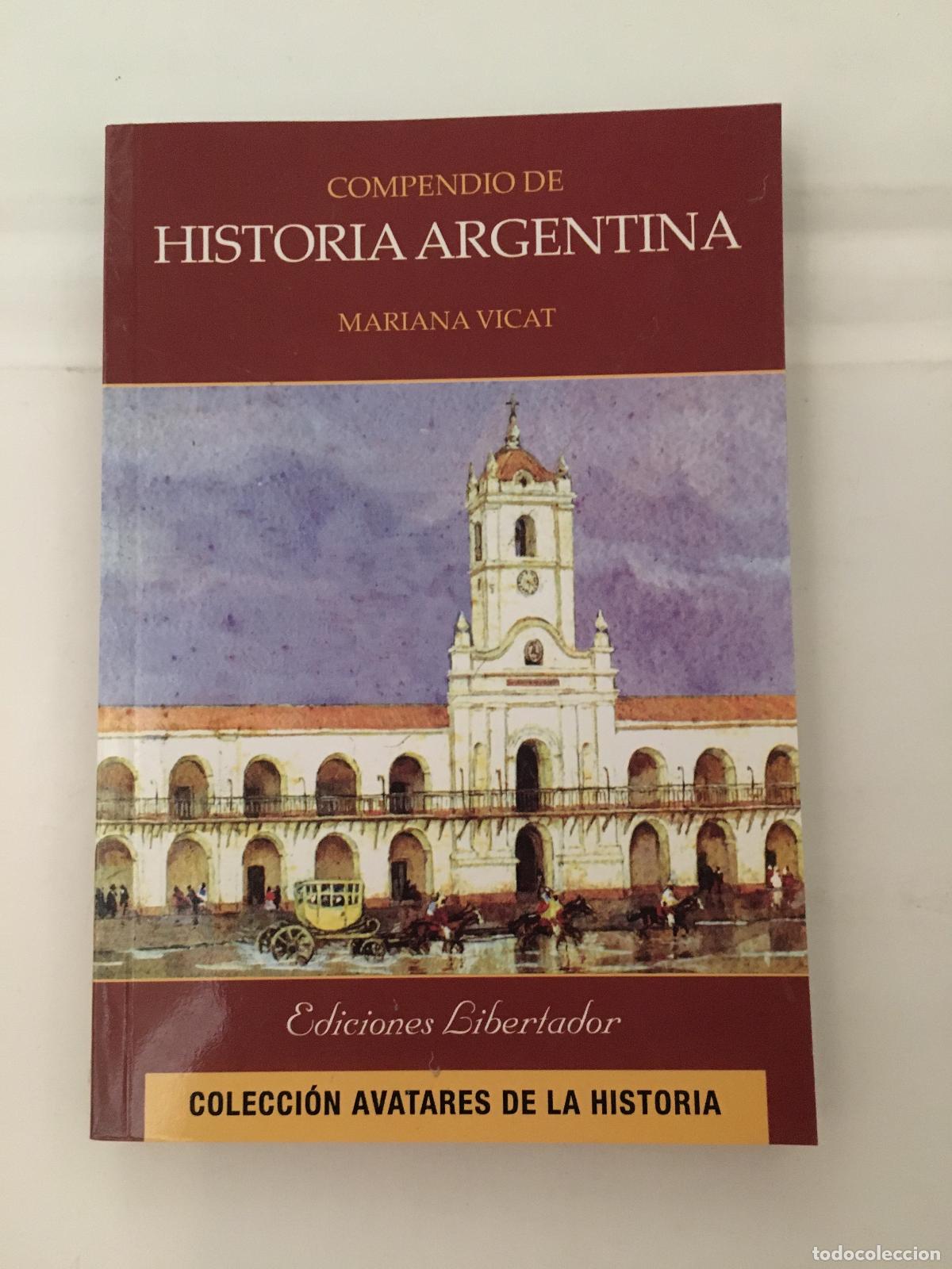 Libros: compendio de historia argentina - Mariana Vicat - Foto 1