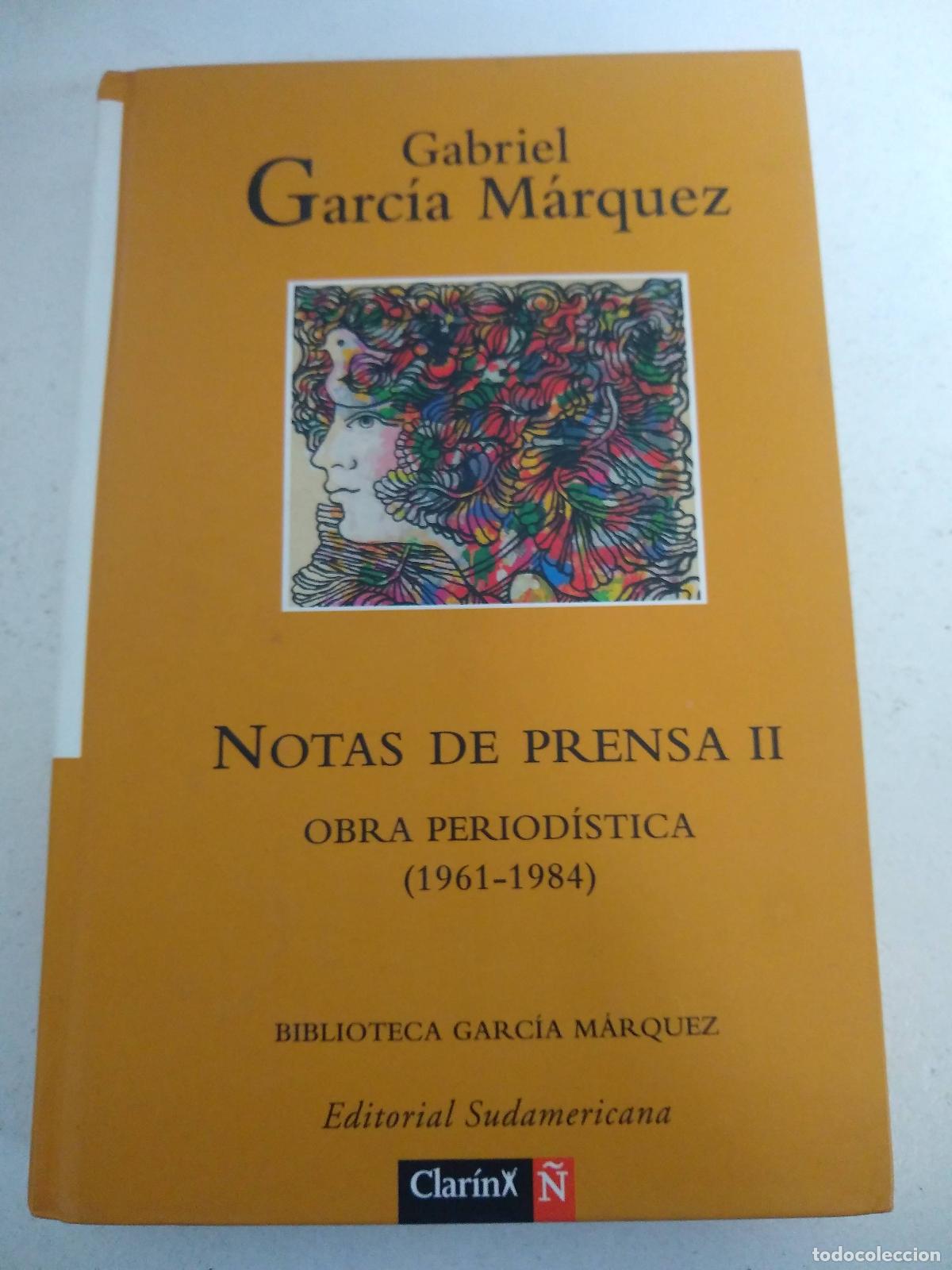 Libros: Notas de prensa II - Gabriel Garcia Marquez - Foto 1