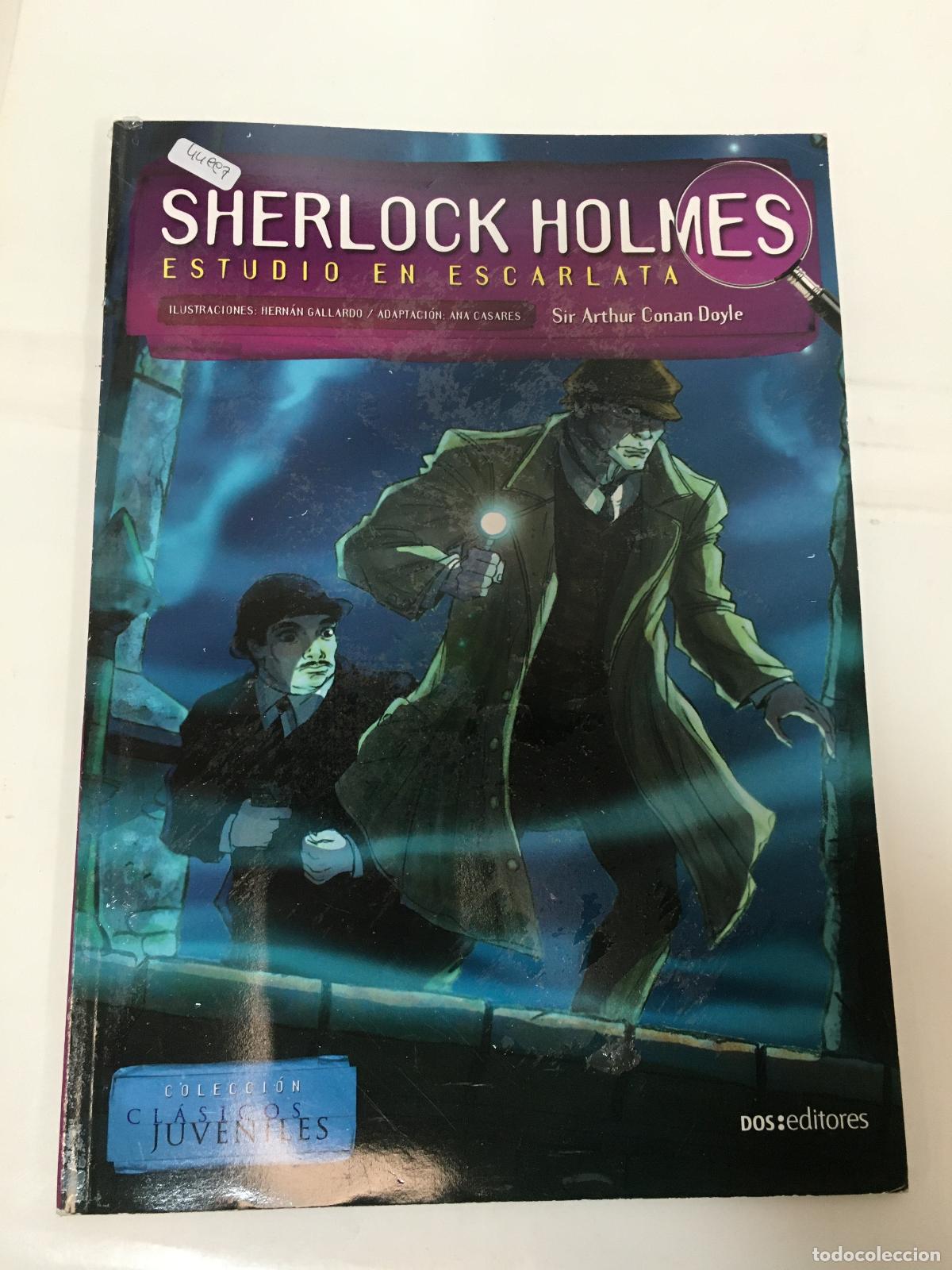 Libros: Sherlock Holmes Estudio En Escarlata - Conan Doyle, Arthur - Foto 1