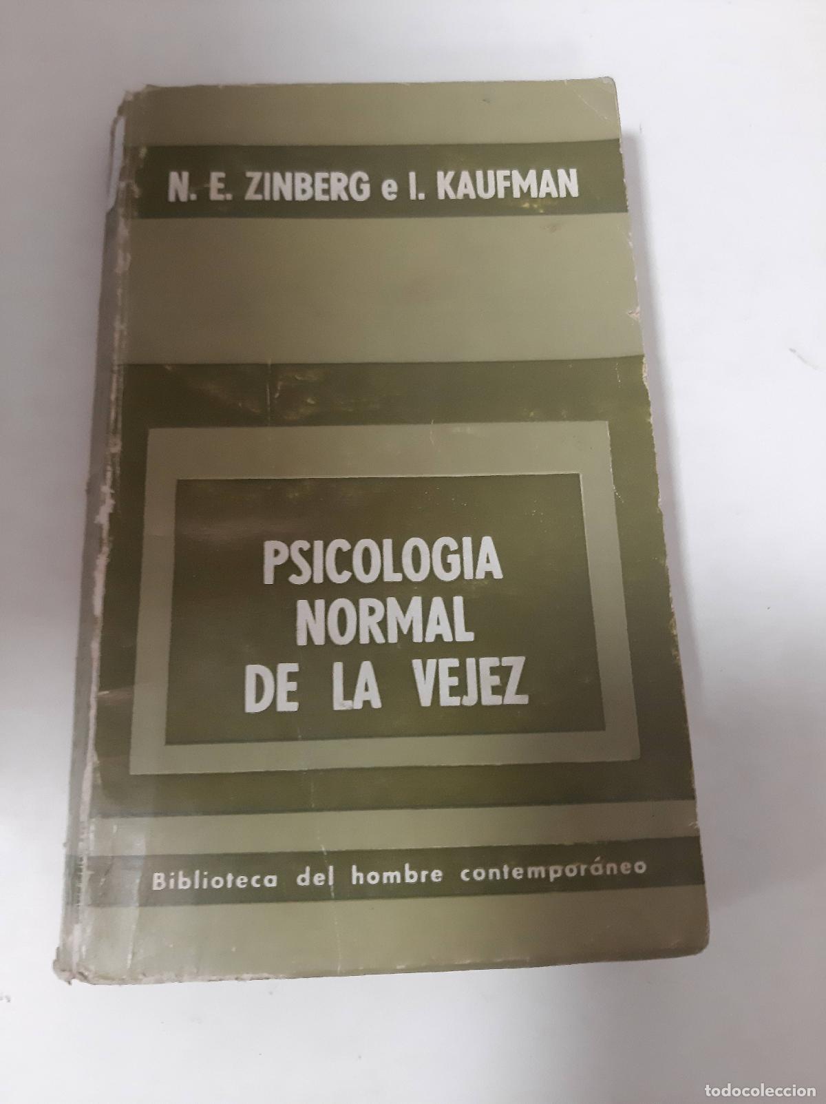 Libros: Psicolog&iacute;a Normal De La Vejez - Zinberg - Kaufman - Foto 1
