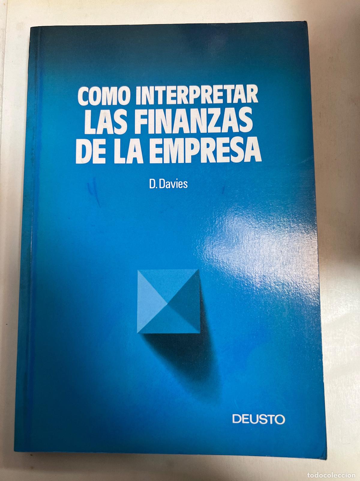 Libros: Como Interpretar Las Finanzas De La Empresa - D. Davies - Foto 1