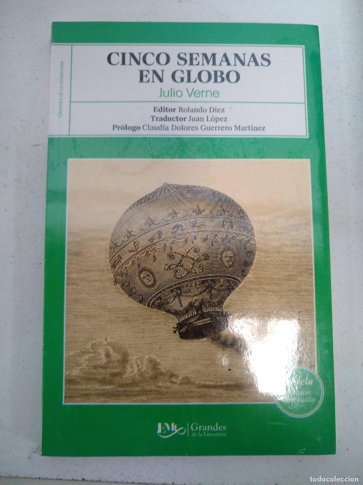 Libros: Cinco semanas en globo - Julio Verne - Foto 1