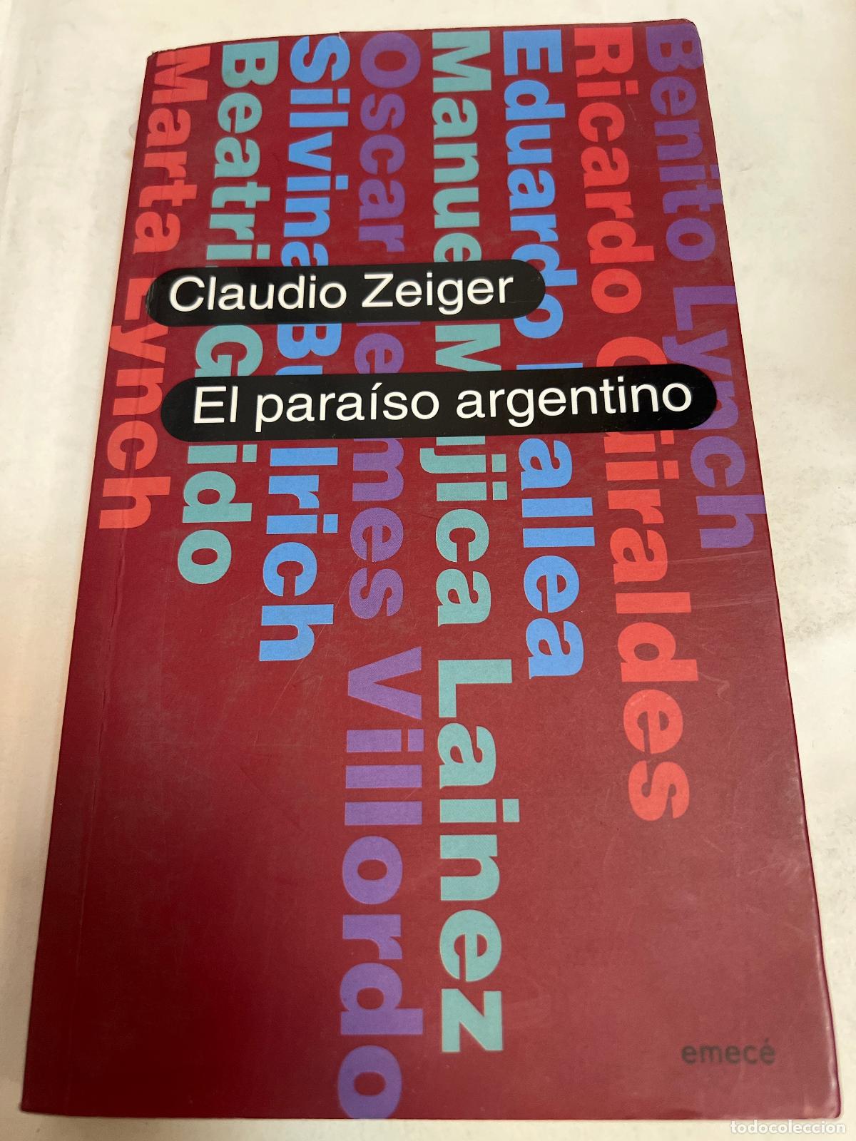 Libros: El Para&iacute;so Argentino - Claudio Zeiger - Foto 1