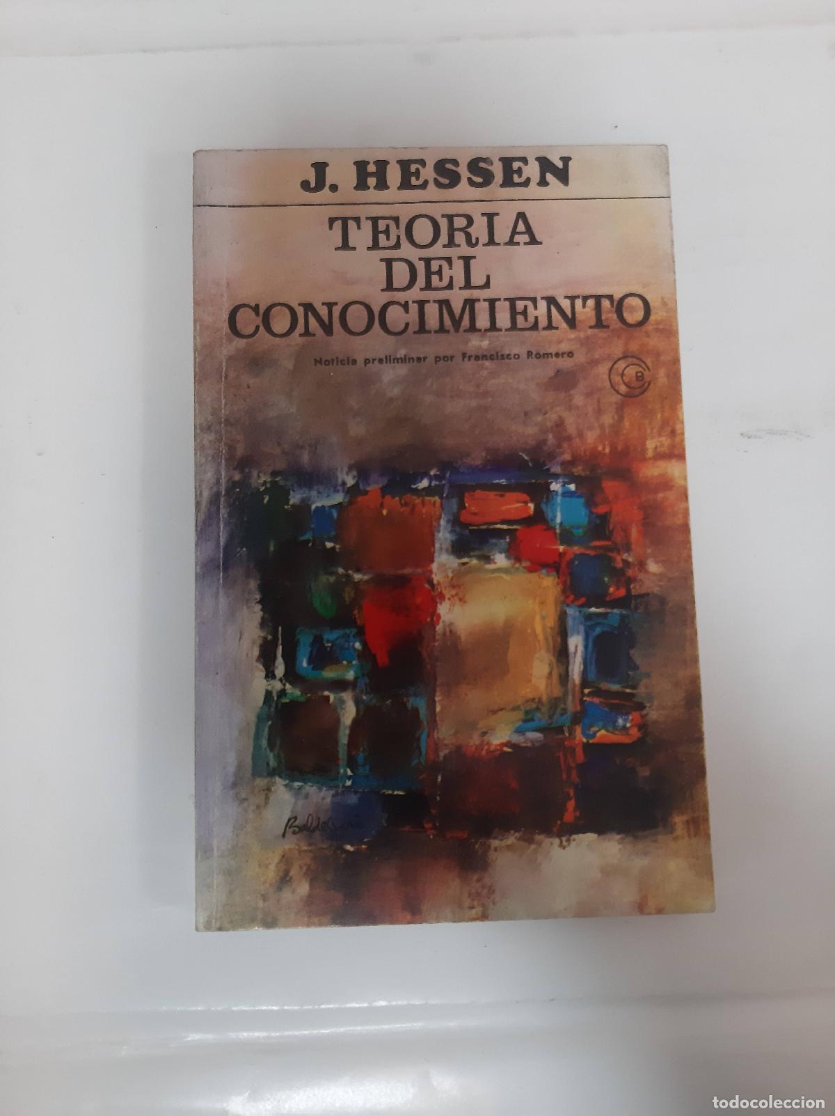 Libros: Teor&iacute;a del conocimiento - J. Hessen - Foto 1