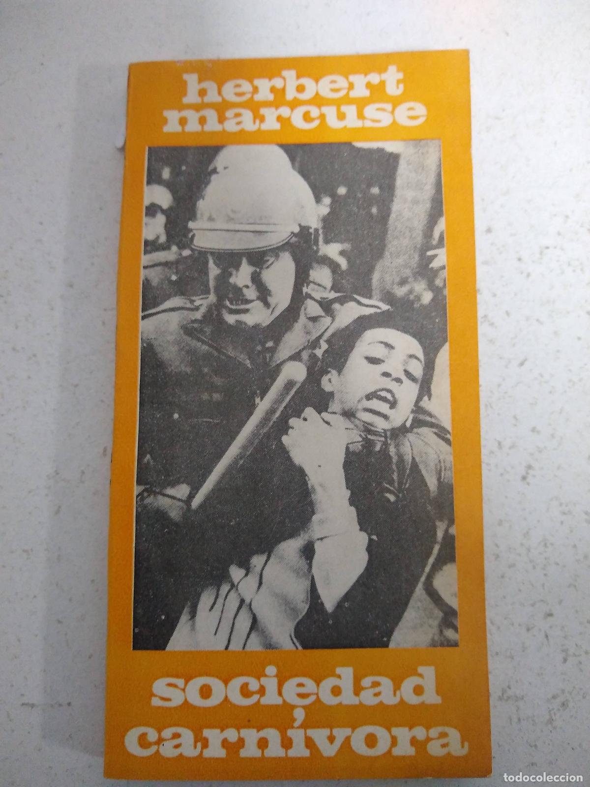Libros: Sociedad carn&iacute;vora - Herbert Marcuse - Foto 1