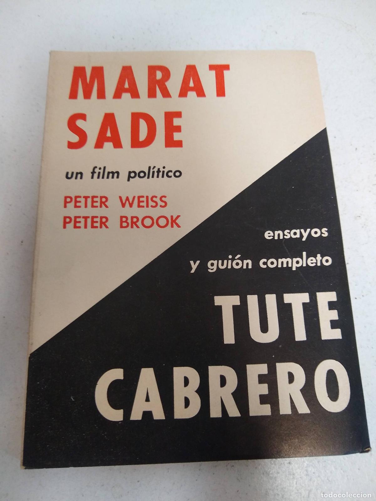Libros: Marat sade - Tute Cabrero - Foto 1