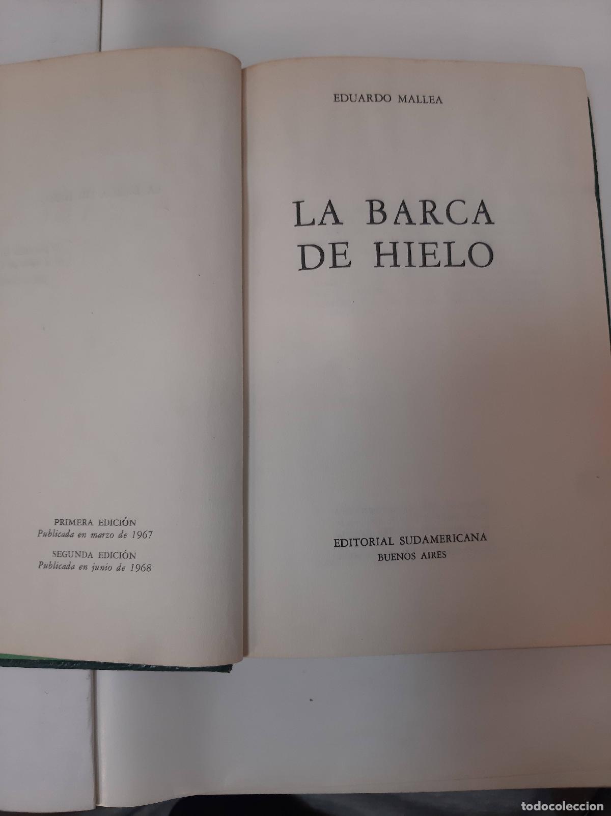 Libros: La Barca De Hielo - Eduardo Mallea - Foto 1