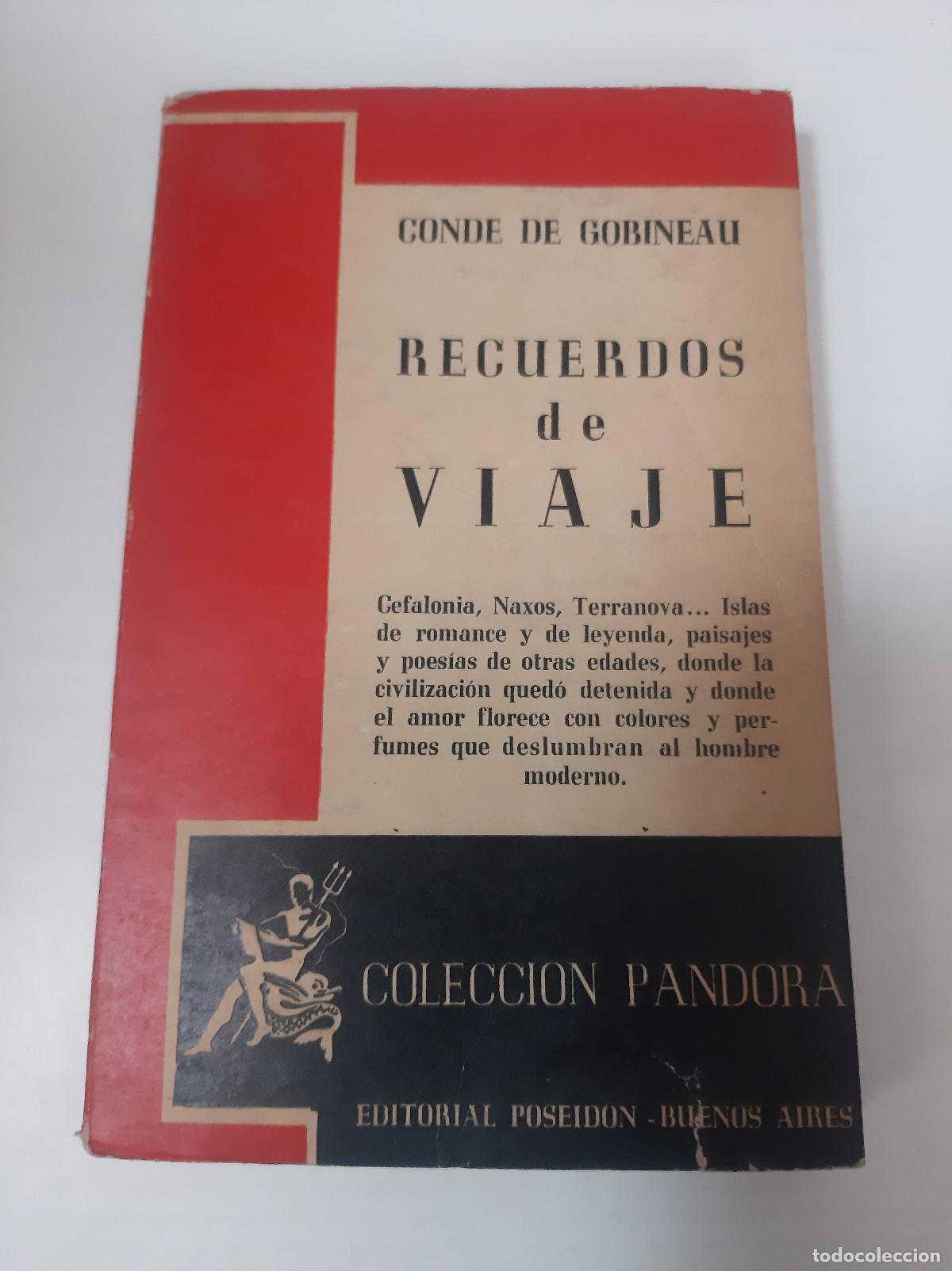 Libros: Recuerdos De Viaje - Conde De Gobineau - Foto 1