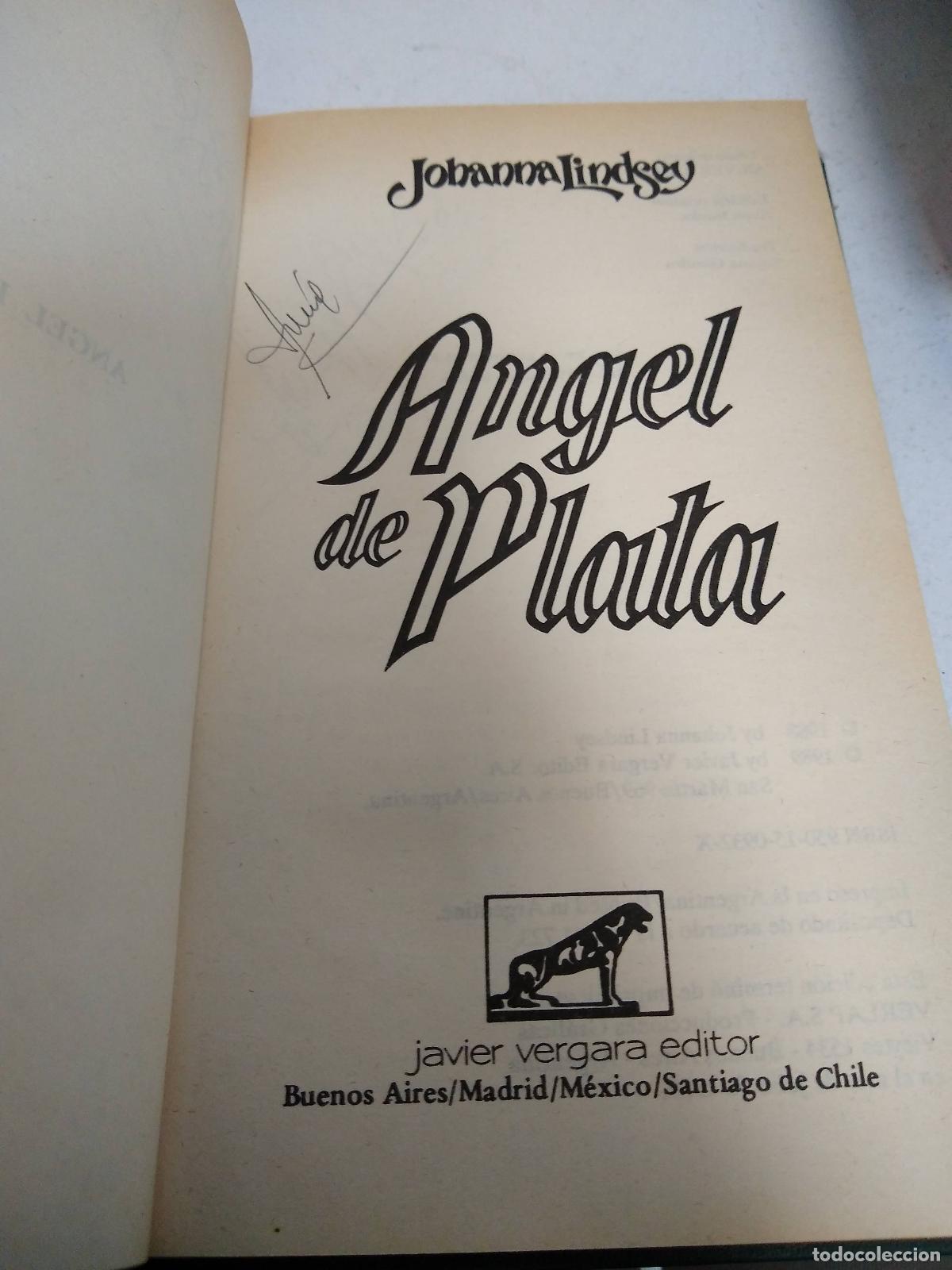 Libros: Angel De Plata - Johanna Lindsey - Foto 1