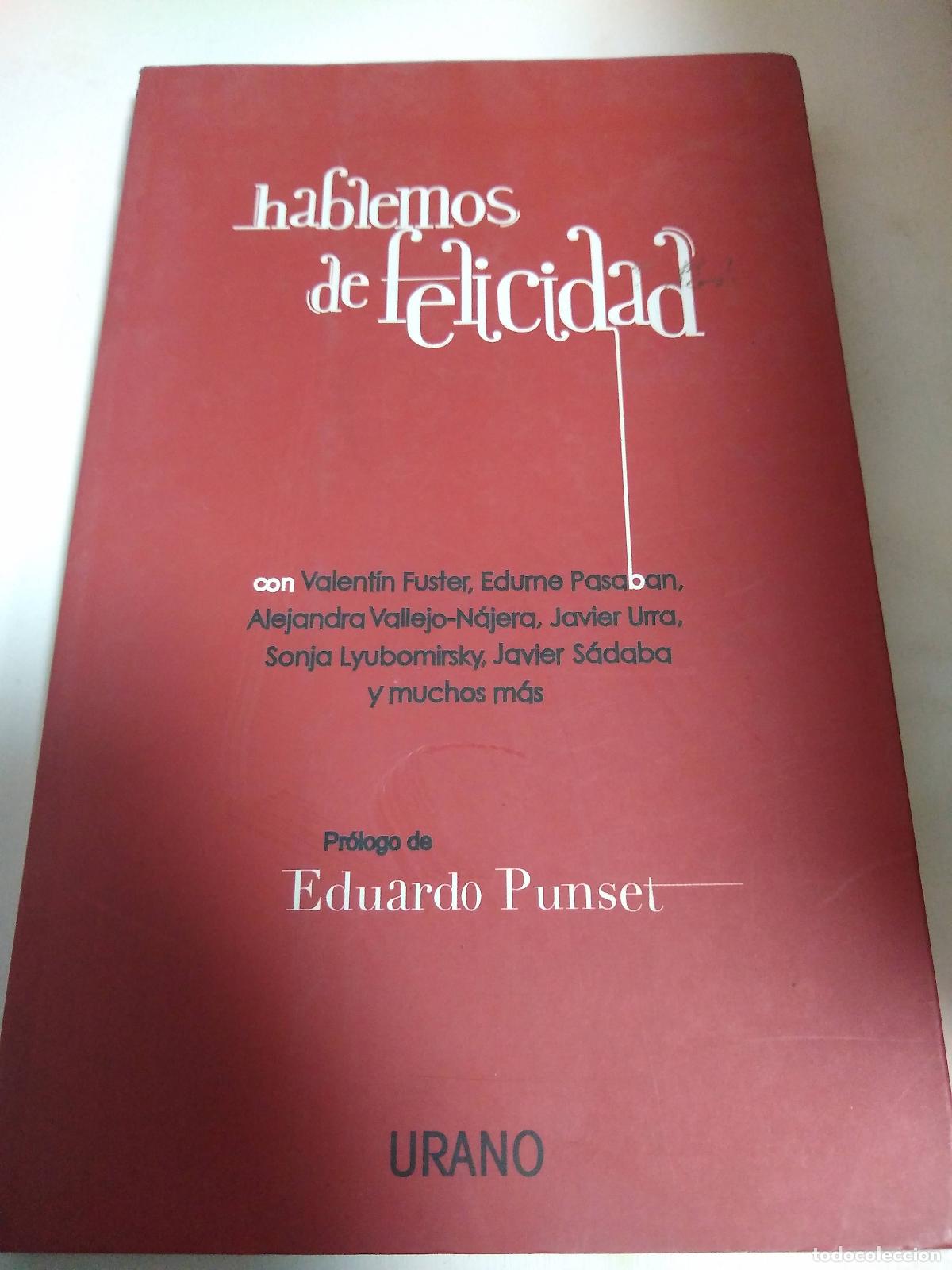 Libros: Hablemos De Felicidad - Eduardo Punset - Foto 1