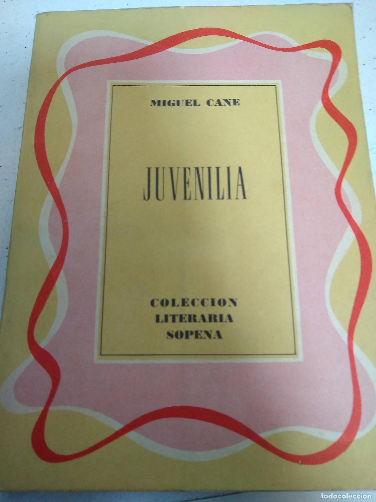 Libros: Juvenilia - Miguel Cane - Foto 1