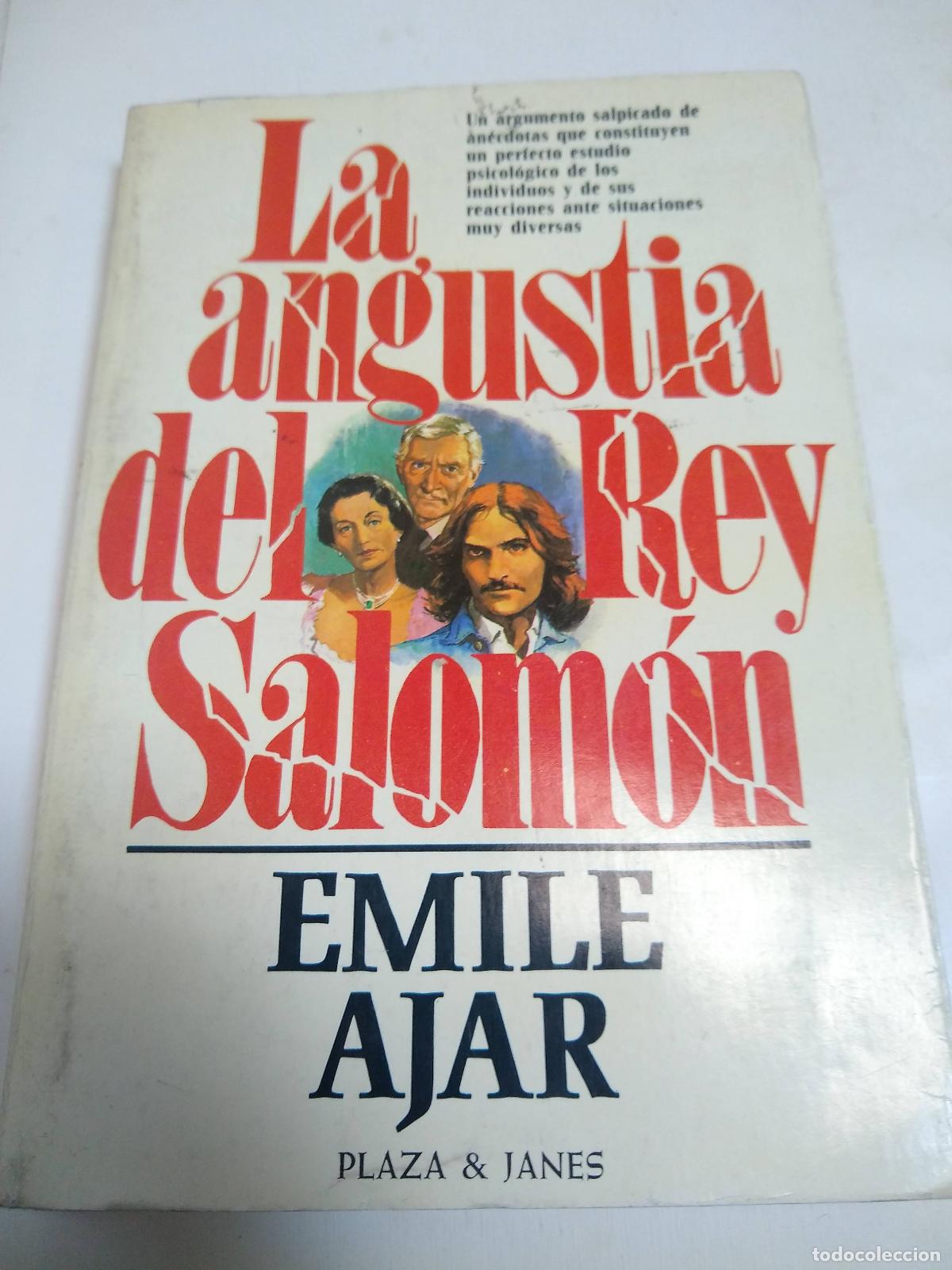 Libros: La Angustia Del Rey Salomon - Emile Ajar - Foto 1