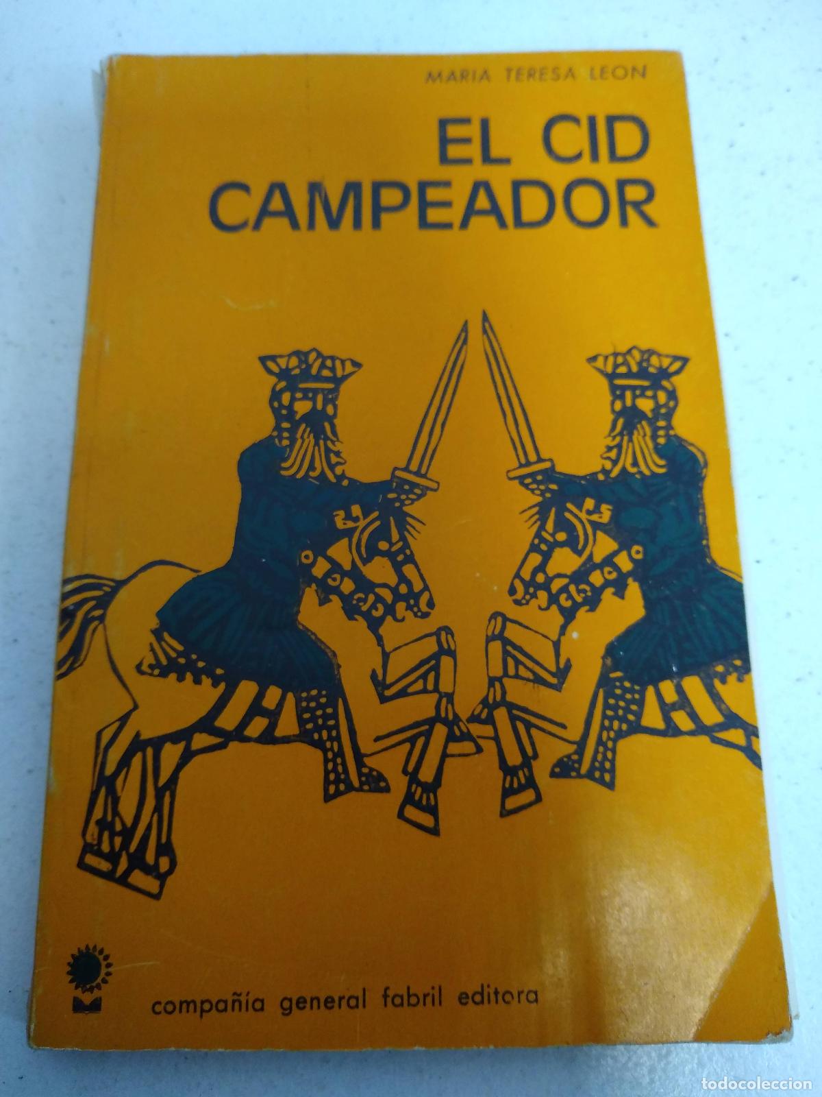 Libros: El cid campeador - Maria Teresa Leon - Foto 1
