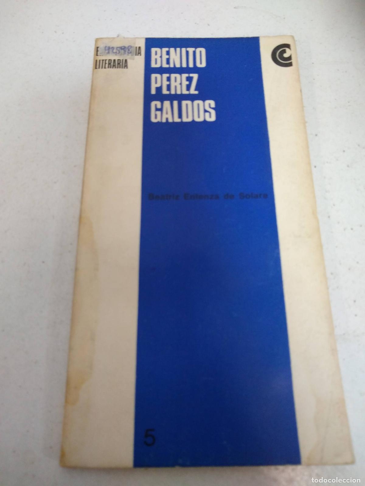 Libros: Benito Perez Galdos - Beatriz Entenza de Solare - Foto 1