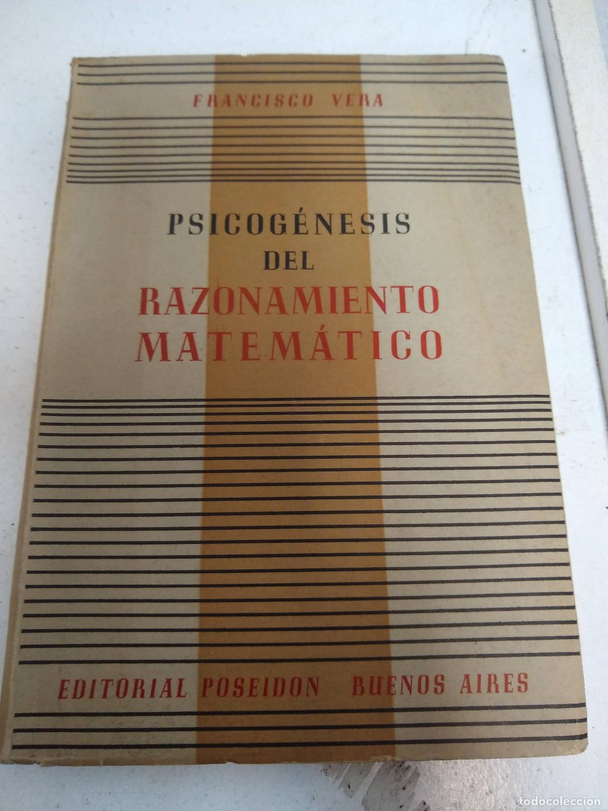 Libros: Psicogenesis del razonamiento tematico - Francisco Vera - Foto 1