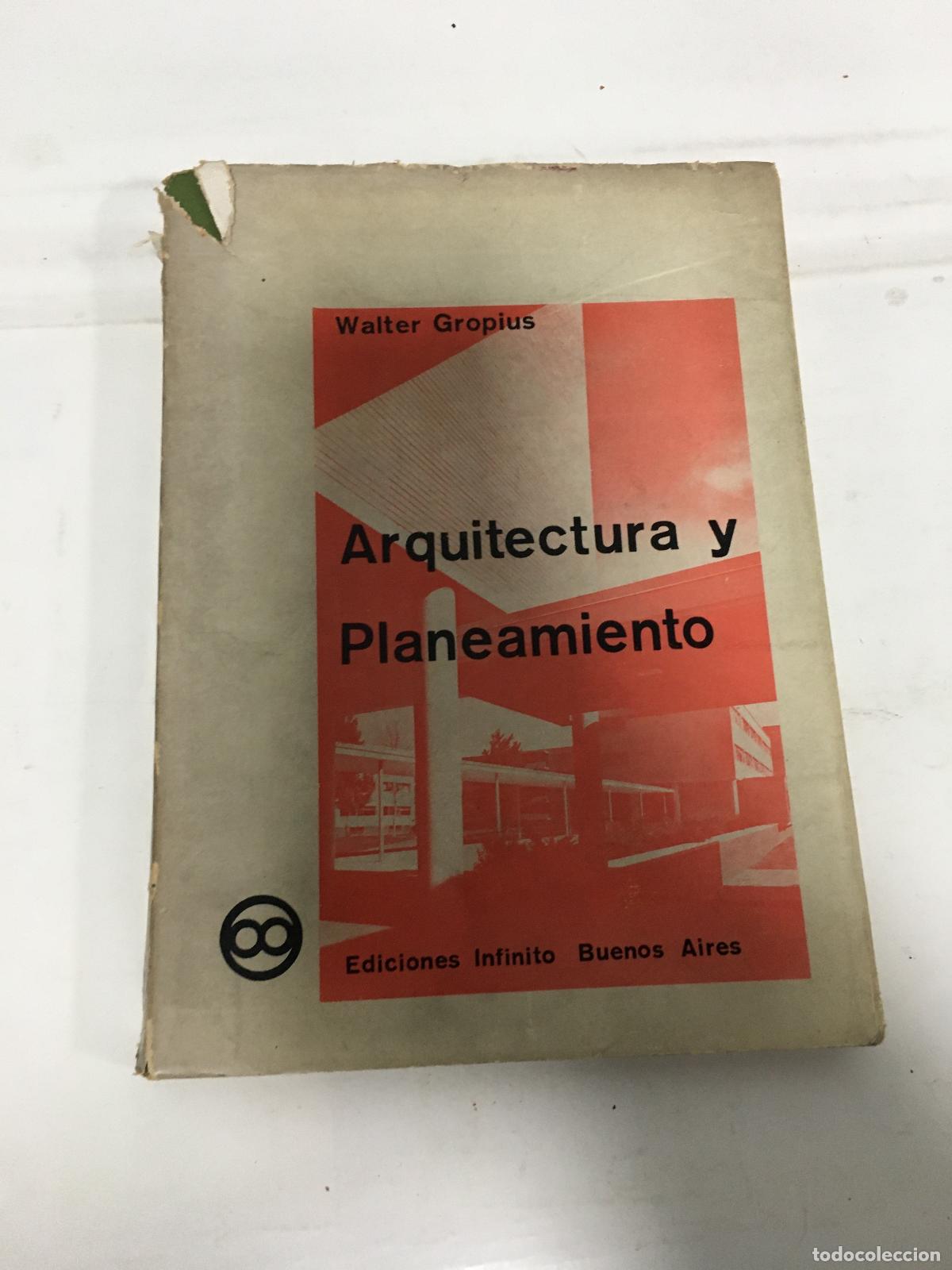 Libros: Arquitectura y planeamiento - Walter Gropius - Foto 1