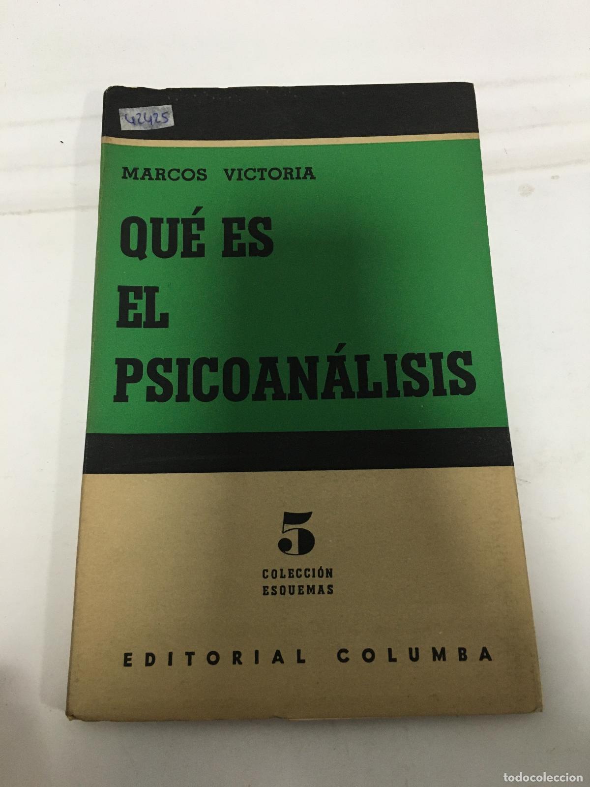 Libros: Qu&eacute; es le psicoanalisis - Marcos Victoria - Foto 1