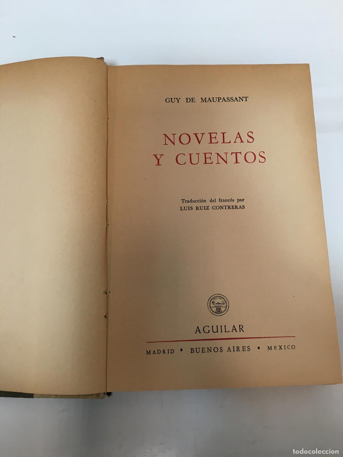 Libros: Novelas y cuentos - Guy de Maupassant - Foto 1