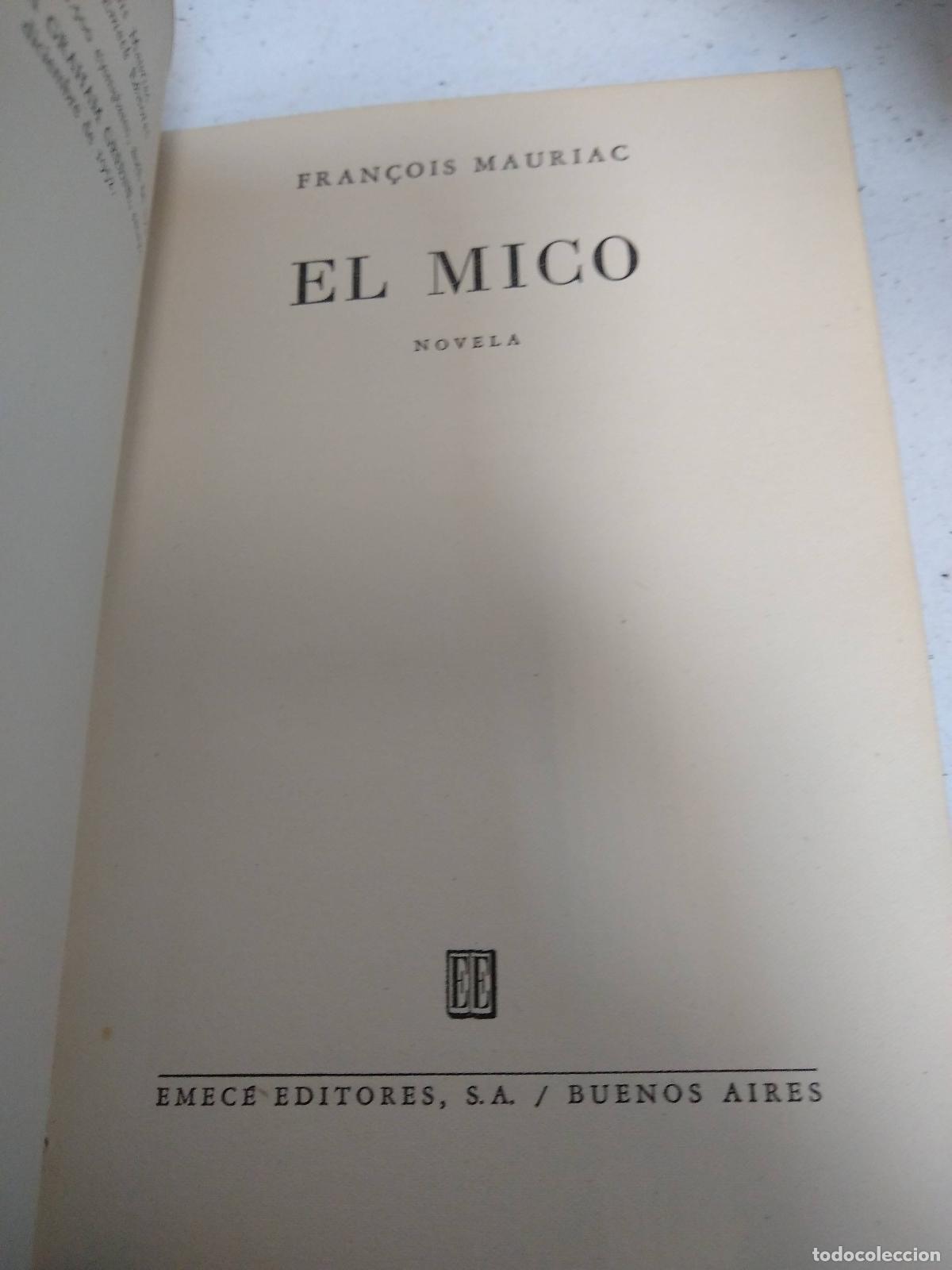 Libros: El mico - Francois Mauriac - Foto 1