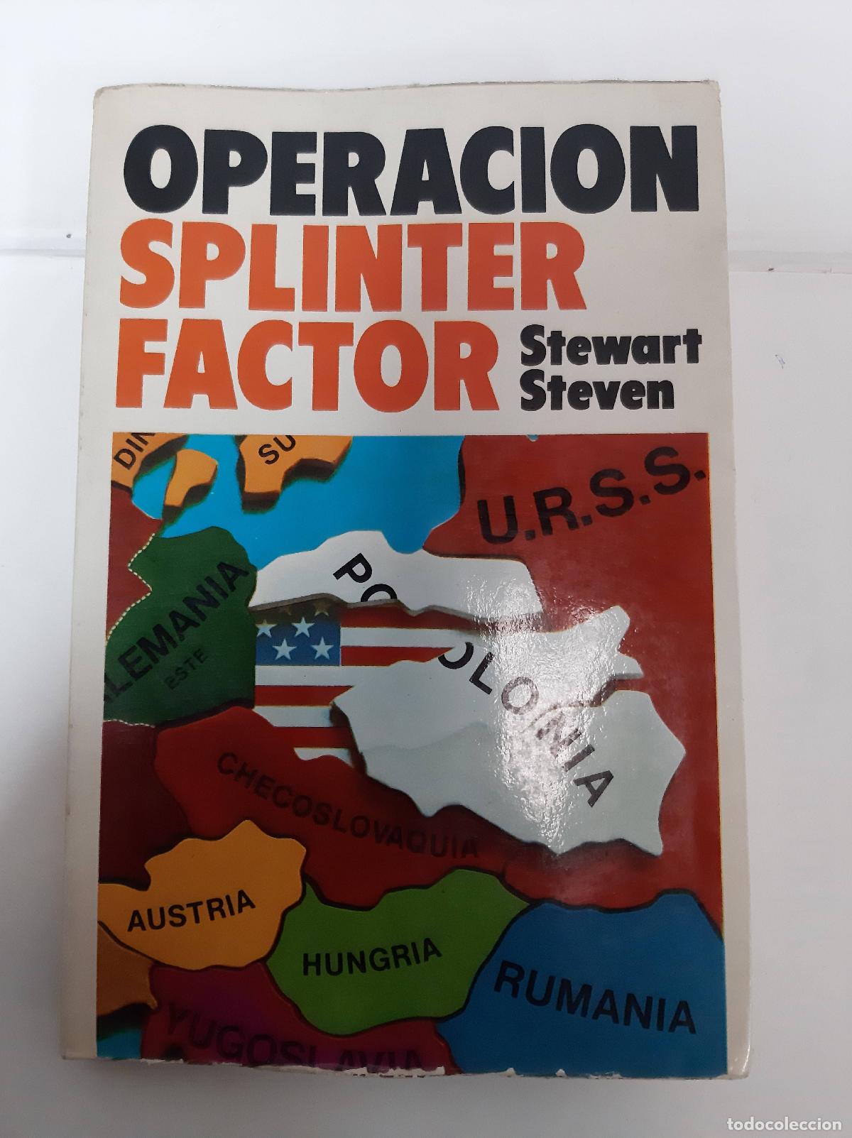 Libros: Operacion Splinter Factor - Stewart Steven - Foto 1