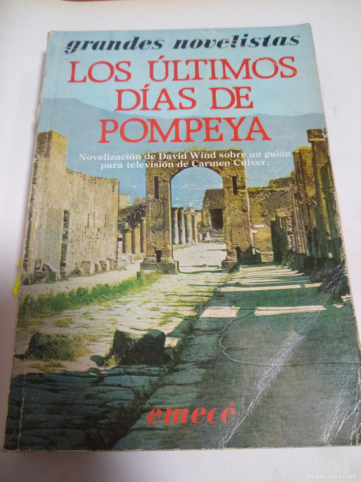 Libros: Los &Uacute;ltimos D&iacute;as De Pompeya - Wind, Culver