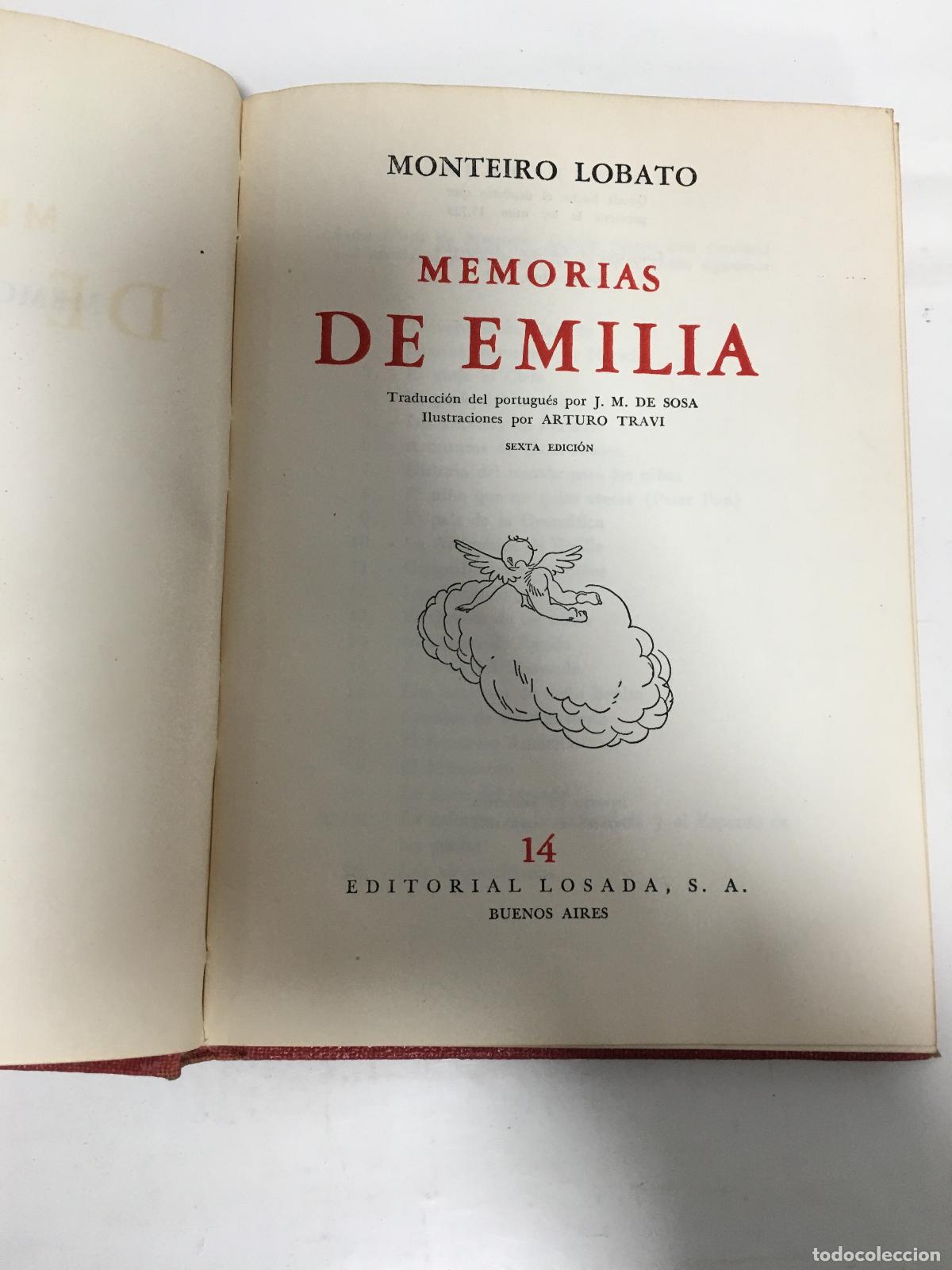 Libros: Memorias de Emilia - Monteiro Lobato - Foto 1