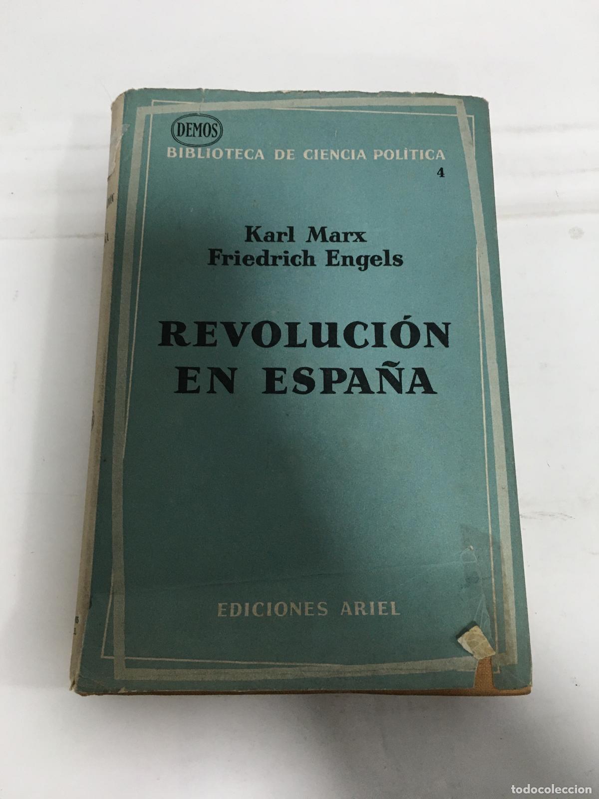 Libros: Revolucion en Espa&ntilde;a - Marx, Engels