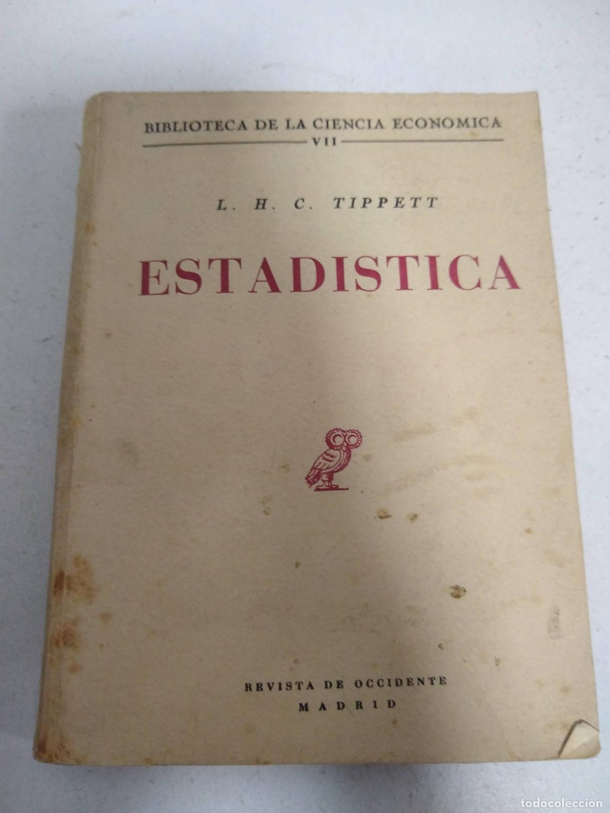 Livres: estadistica - TIPPETT, L.H.C.: