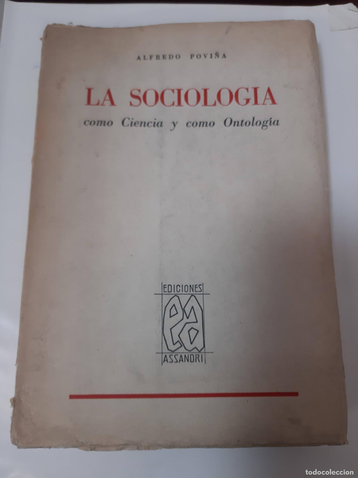 Libros: La Sociologia - Alfredo Povi&ntilde;a - Foto 1