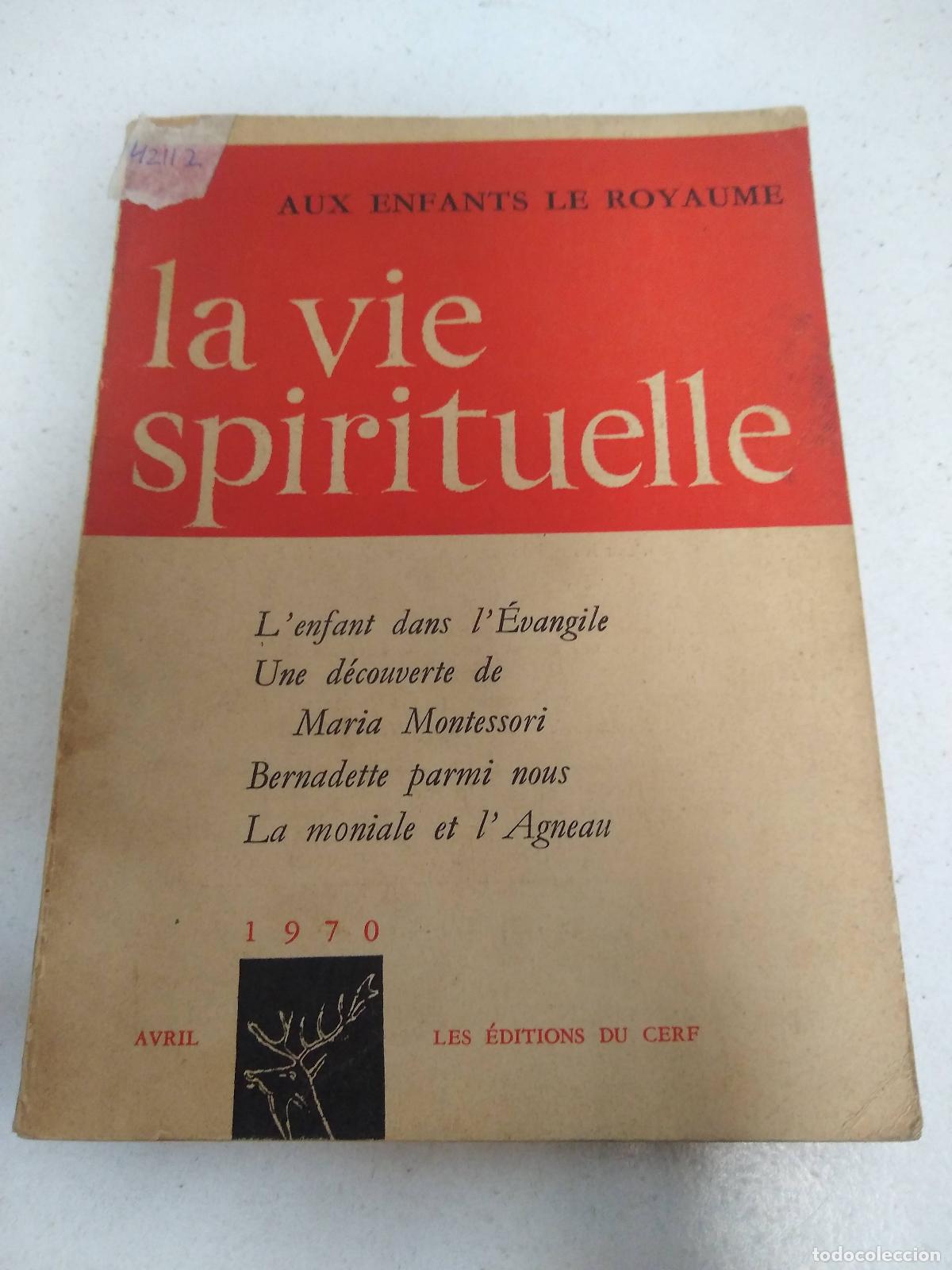 Libros: La vie spirituelle - Varios - Foto 1