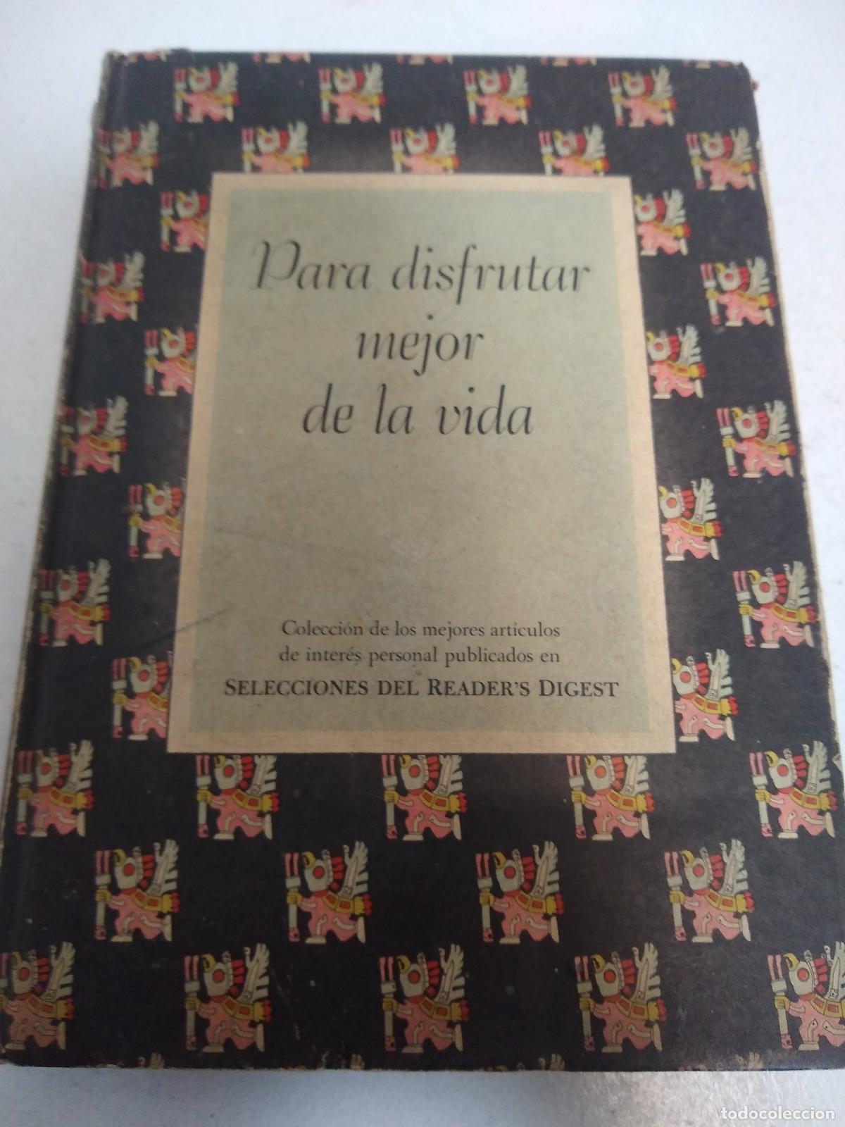 Livros em segunda m&atilde;o: Para disfrutar mejor de la vida - Reader's Digest