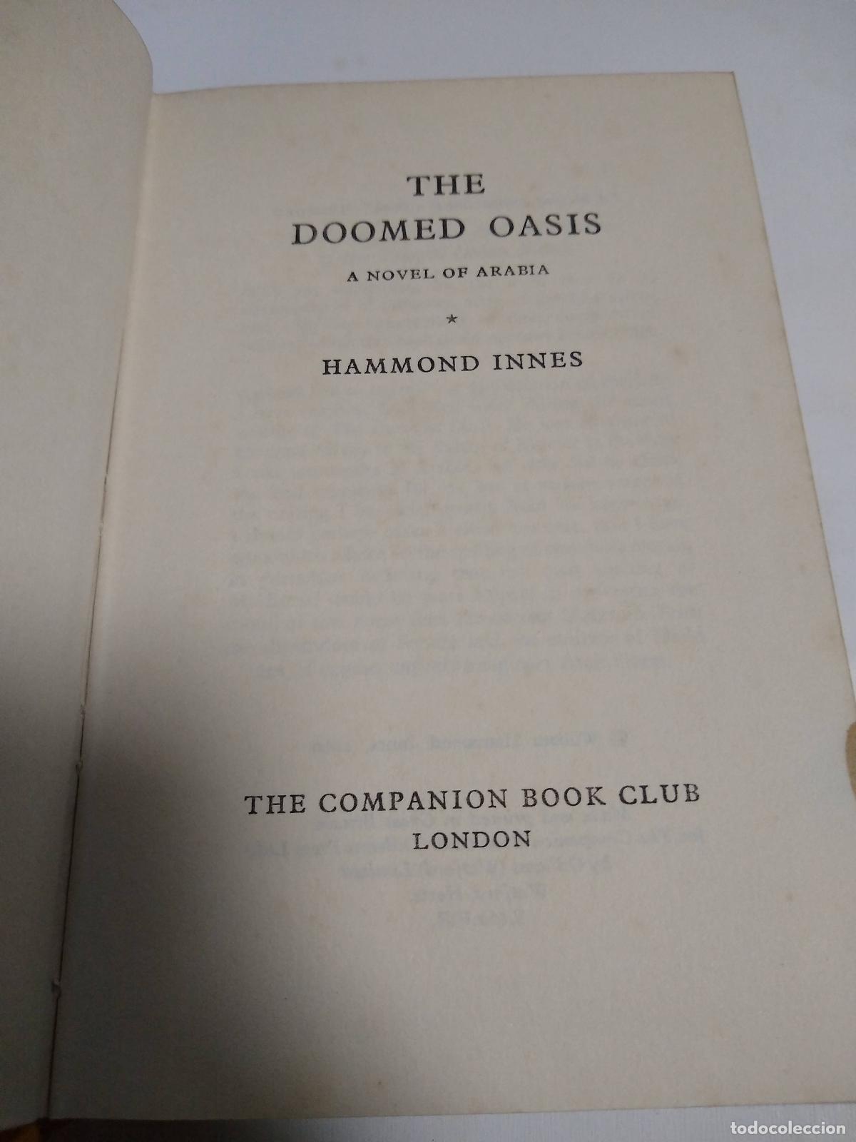 Libros: The Doomed Oasis - Hammond Innes - Foto 1