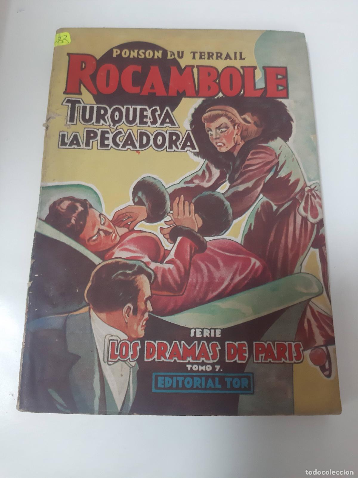 Libros: Turquesa La Pecadora - Ponson Du Terrail Rocambole - Foto 1