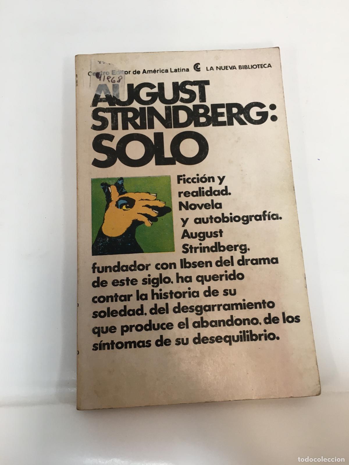 Libros: solo - august strindberg - Foto 1