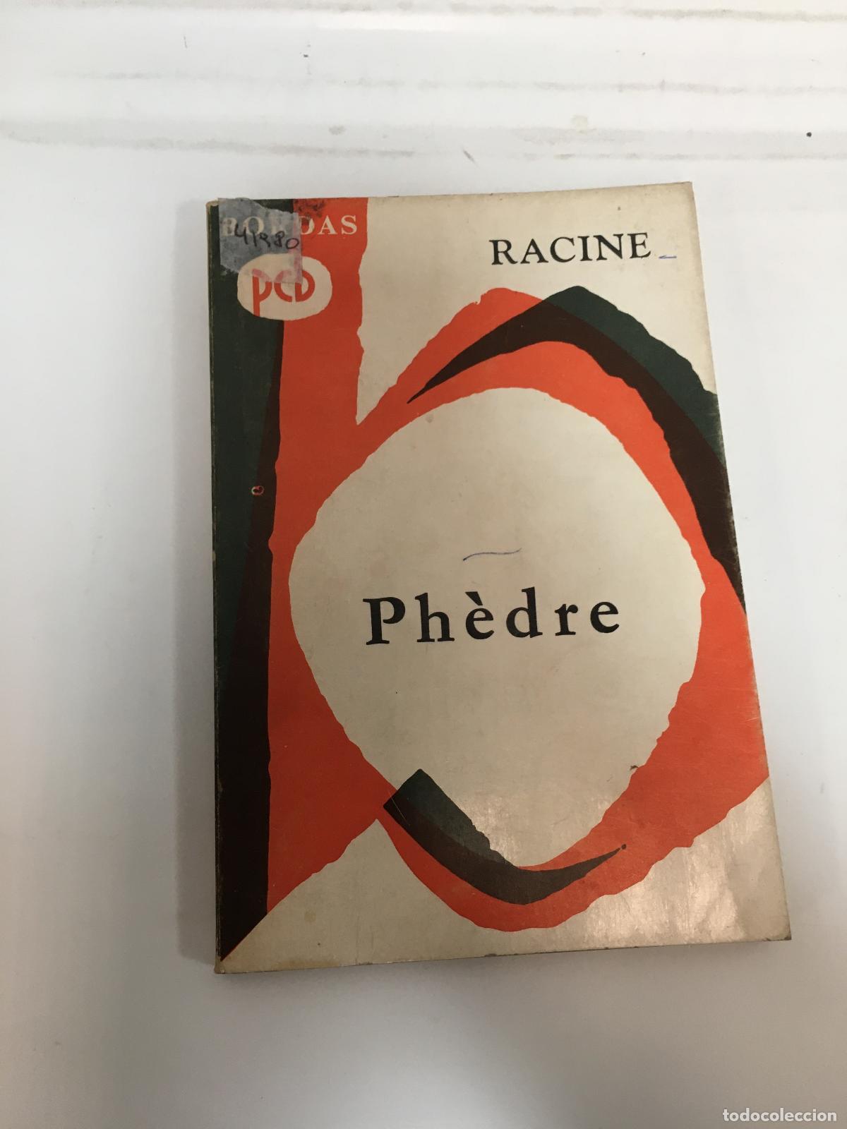 Libros: phedre - racine - Foto 1