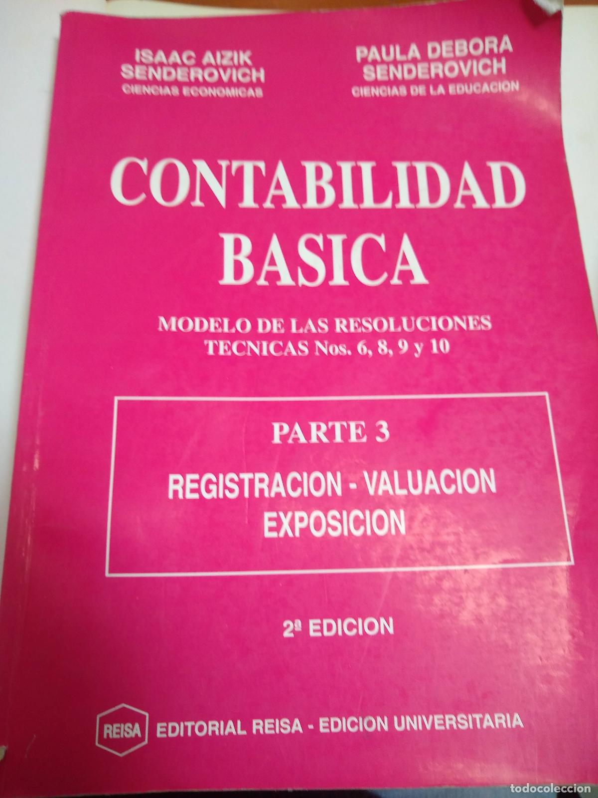 Libri di seconda mano: Contabilidad Basica - Isaac Aizik Senderovich