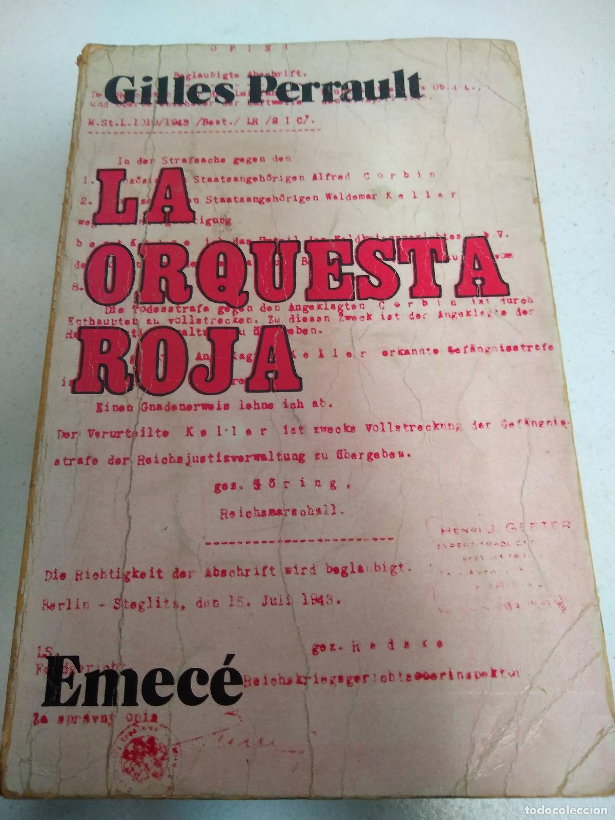 Libros: La orquesta roja - Gilles Perrault - Foto 1