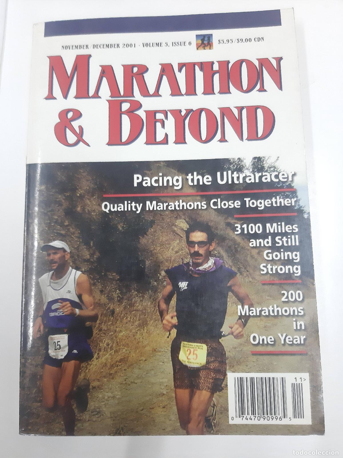 Libri di seconda mano: Marathon & Beyond - November - December 2001 - Volume 5 - Issue 6 - Varios Autores
