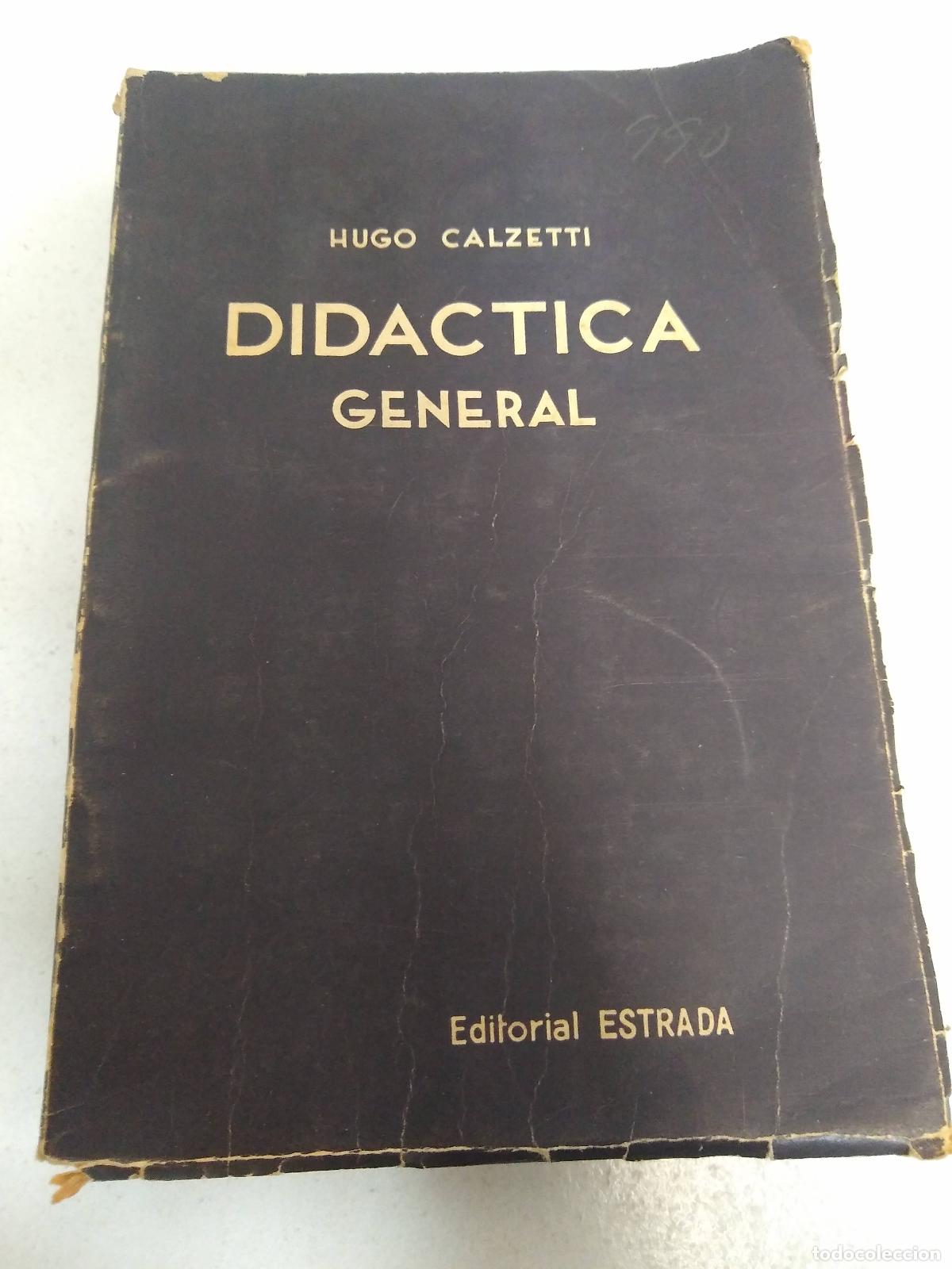 Bücher: Didactica general - hugo calzetti