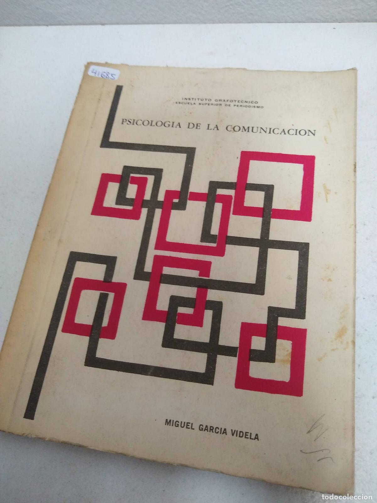 Libros: Psicologia de la comunicacion - Miguel Garcia Videla - Foto 1