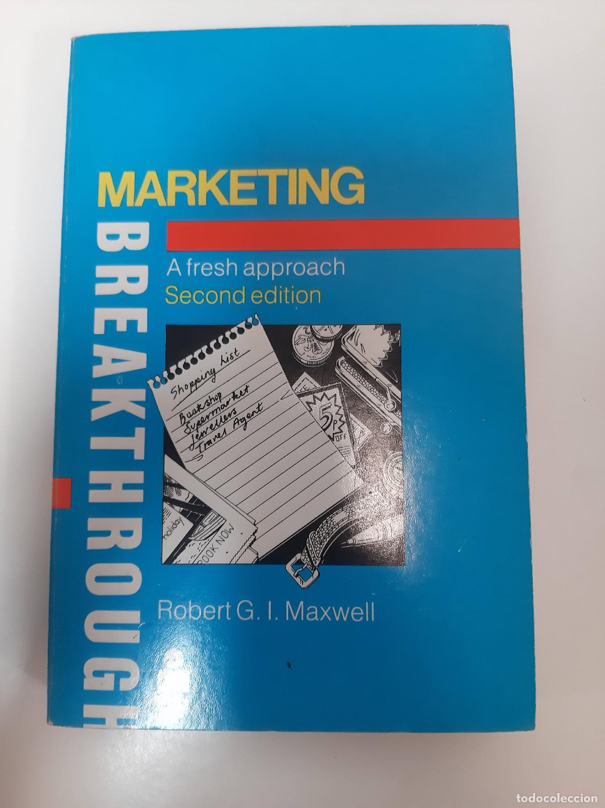 Libros: Marketing A Fresh Aooroach Second Edition - Maxwell - Foto 1