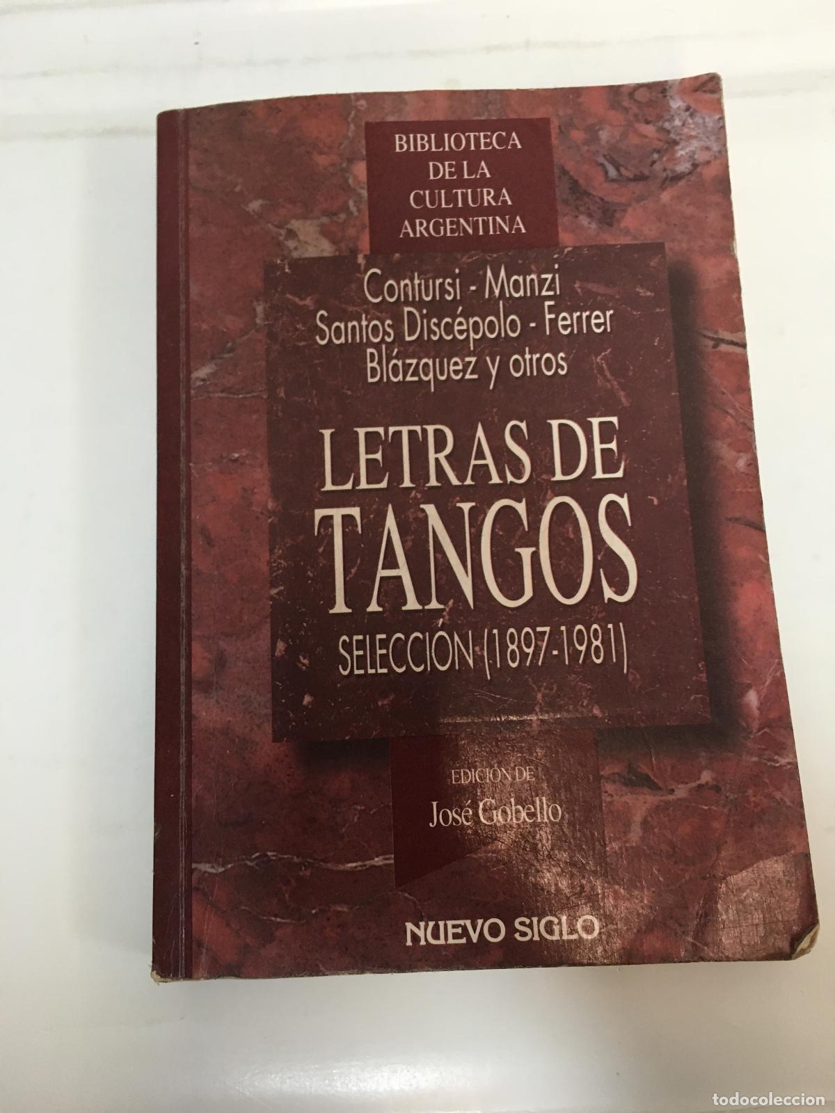 Libros: Letras de tango - Jos&eacute; Gobello - Foto 1