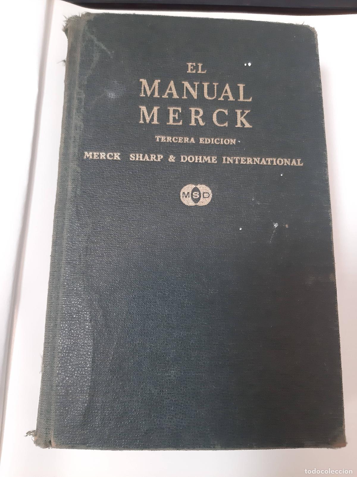 Libros: El Manual Merck - Tercera Edicion - Merck Sharp - Dohme Internacional - Foto 1