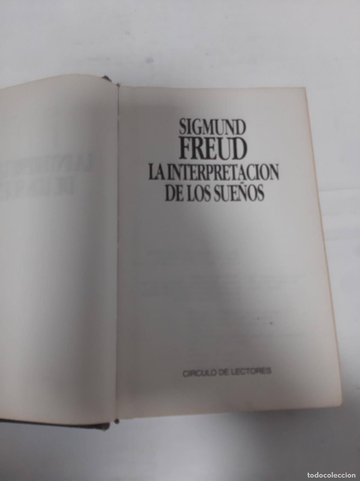 Libros: La interpretacion de los sue&ntilde;os - Sigmund Freud - Foto 1