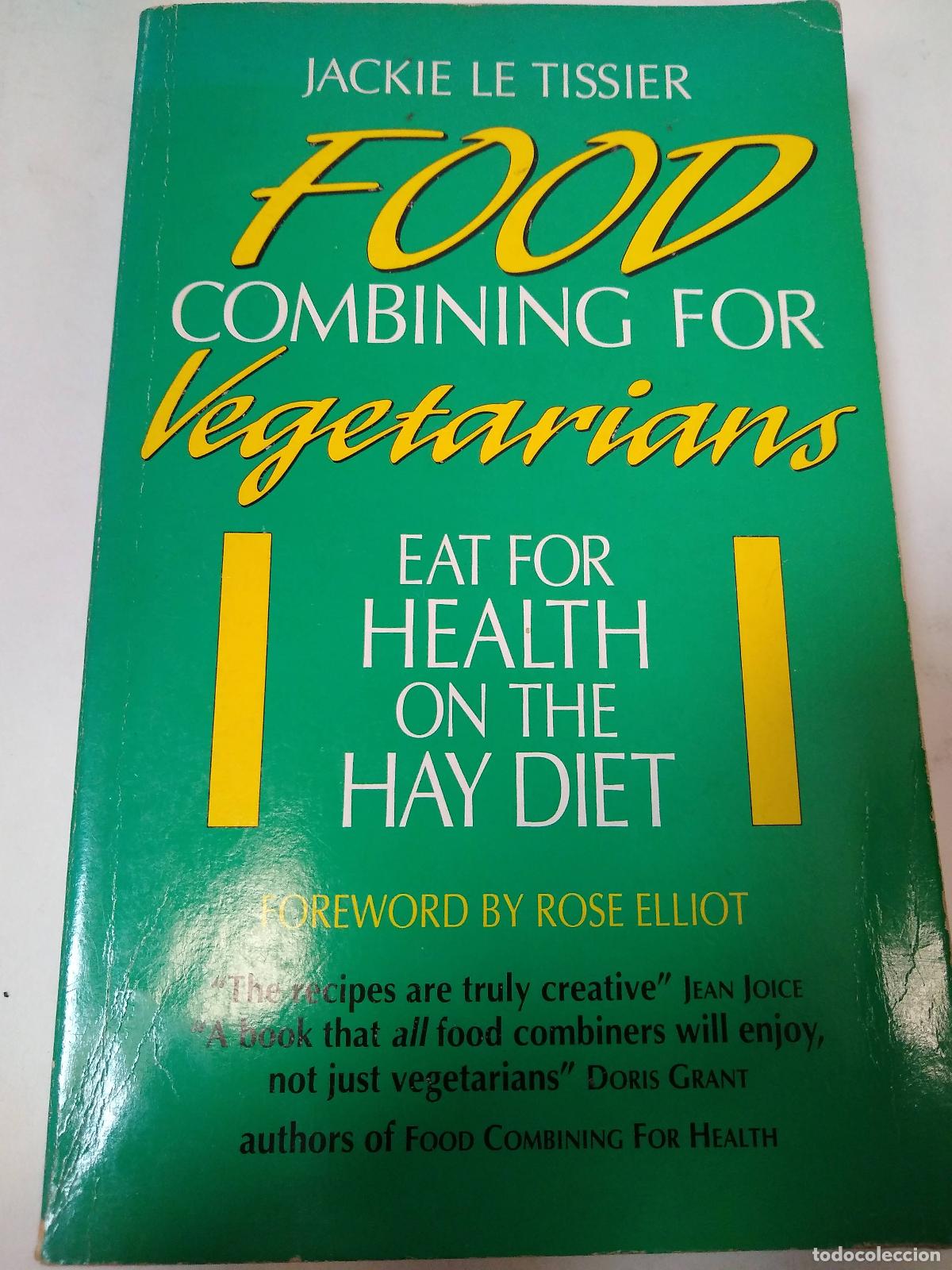 Libros: Food Combining For Vegetarians - Jackie Le Tissier - Foto 1