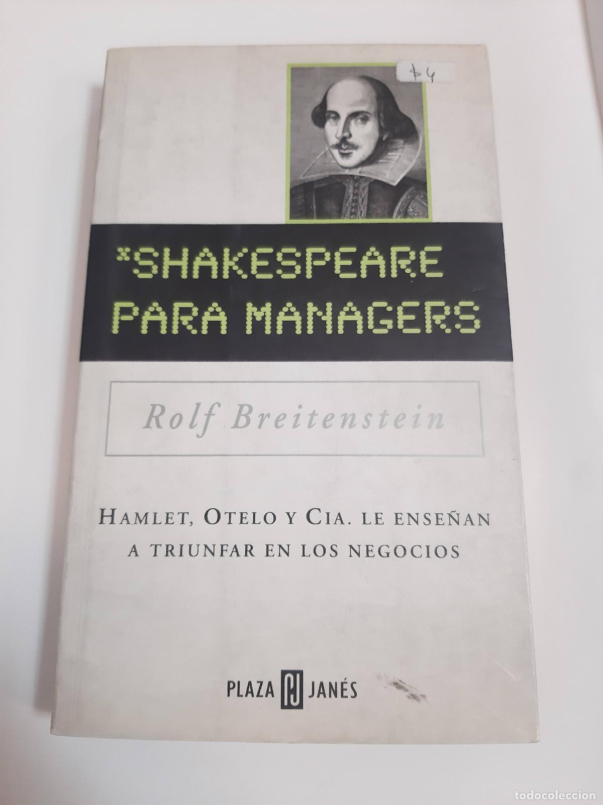 Libros: Shakespeare Para Managers - Rolf Breitenstein - Foto 1